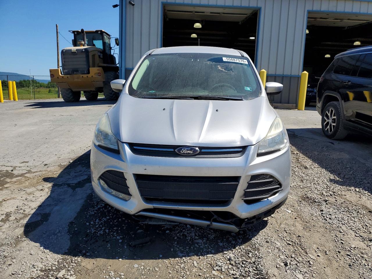 2013 Ford Escape Se Silver vin: 1FMCU0GX3DUB43149