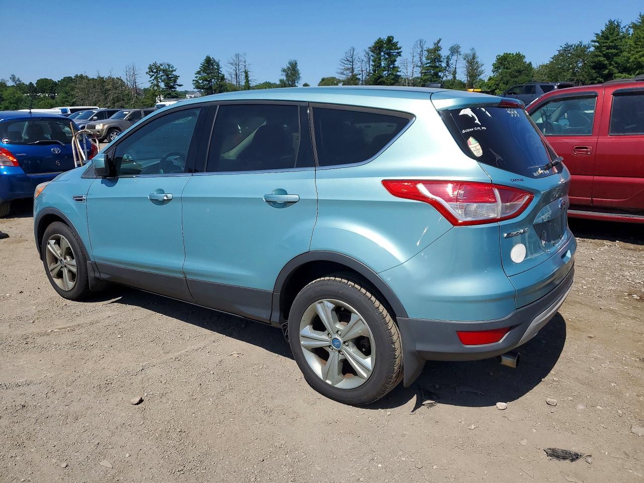 2013 Ford Escape Se Серебряный vin: 1FMCU0GX3DUB44706