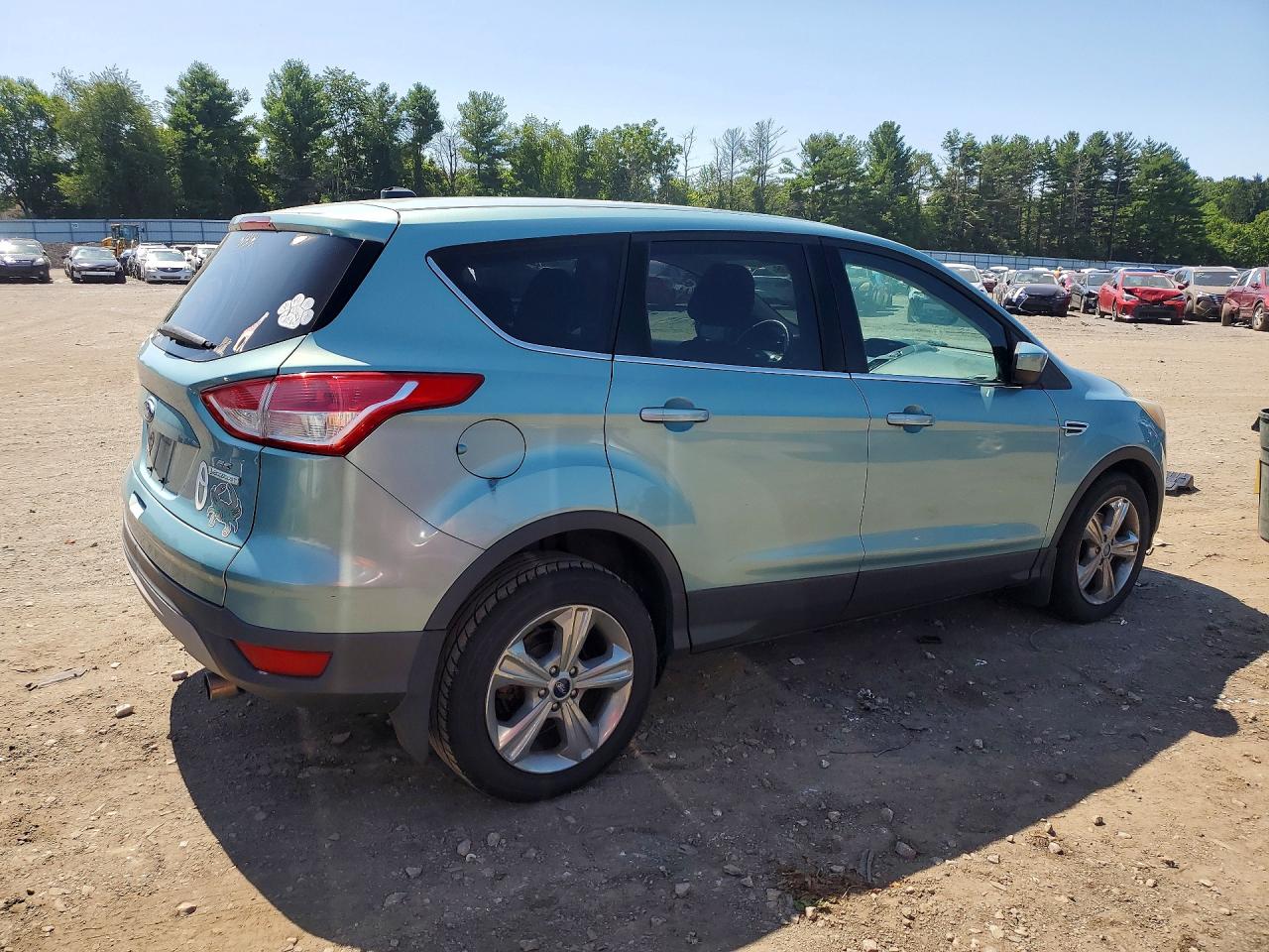 2013 Ford Escape Se Серебряный vin: 1FMCU0GX3DUB44706