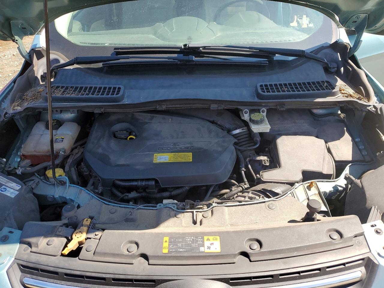 2013 Ford Escape Se Серебряный vin: 1FMCU0GX3DUB44706