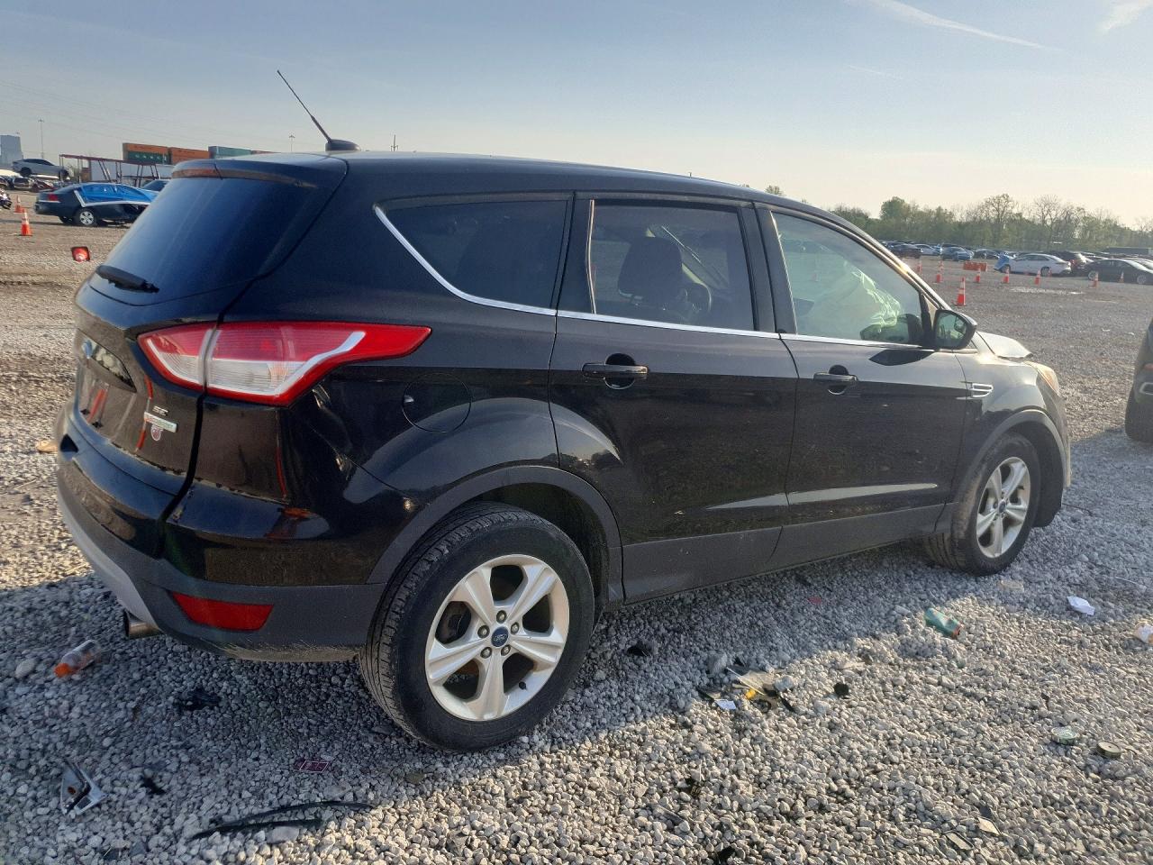 2013 Ford Escape Se Black vin: 1FMCU0GX3DUB54085