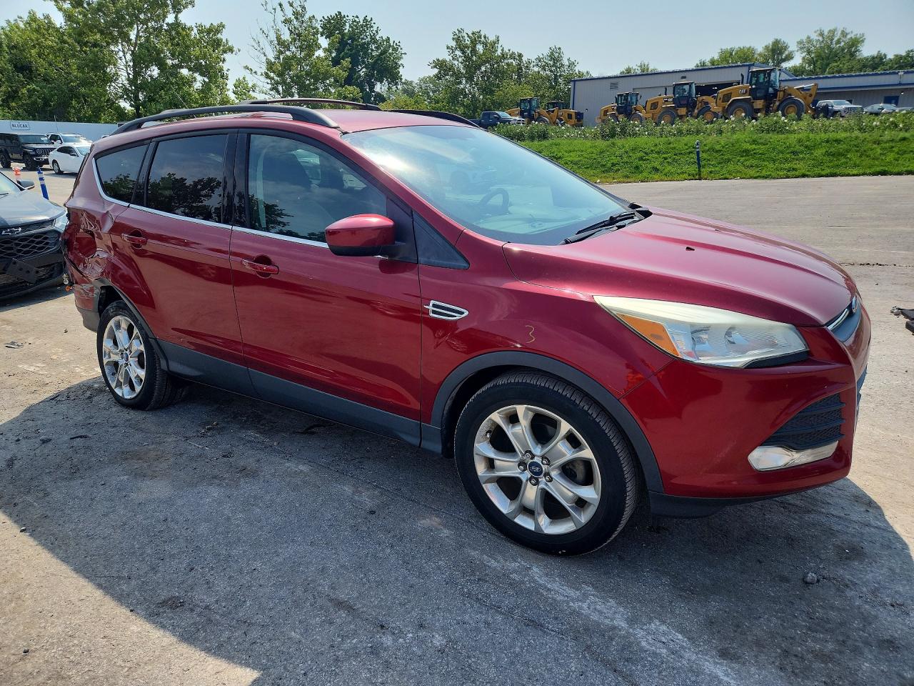 2013 Ford Escape Se Red vin: 1FMCU0GX3DUC12714
