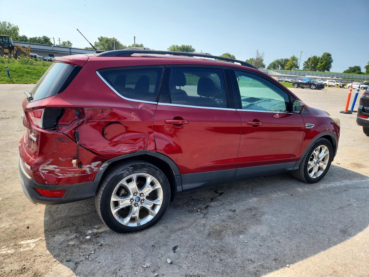 2013 Ford Escape Se Red vin: 1FMCU0GX3DUC12714