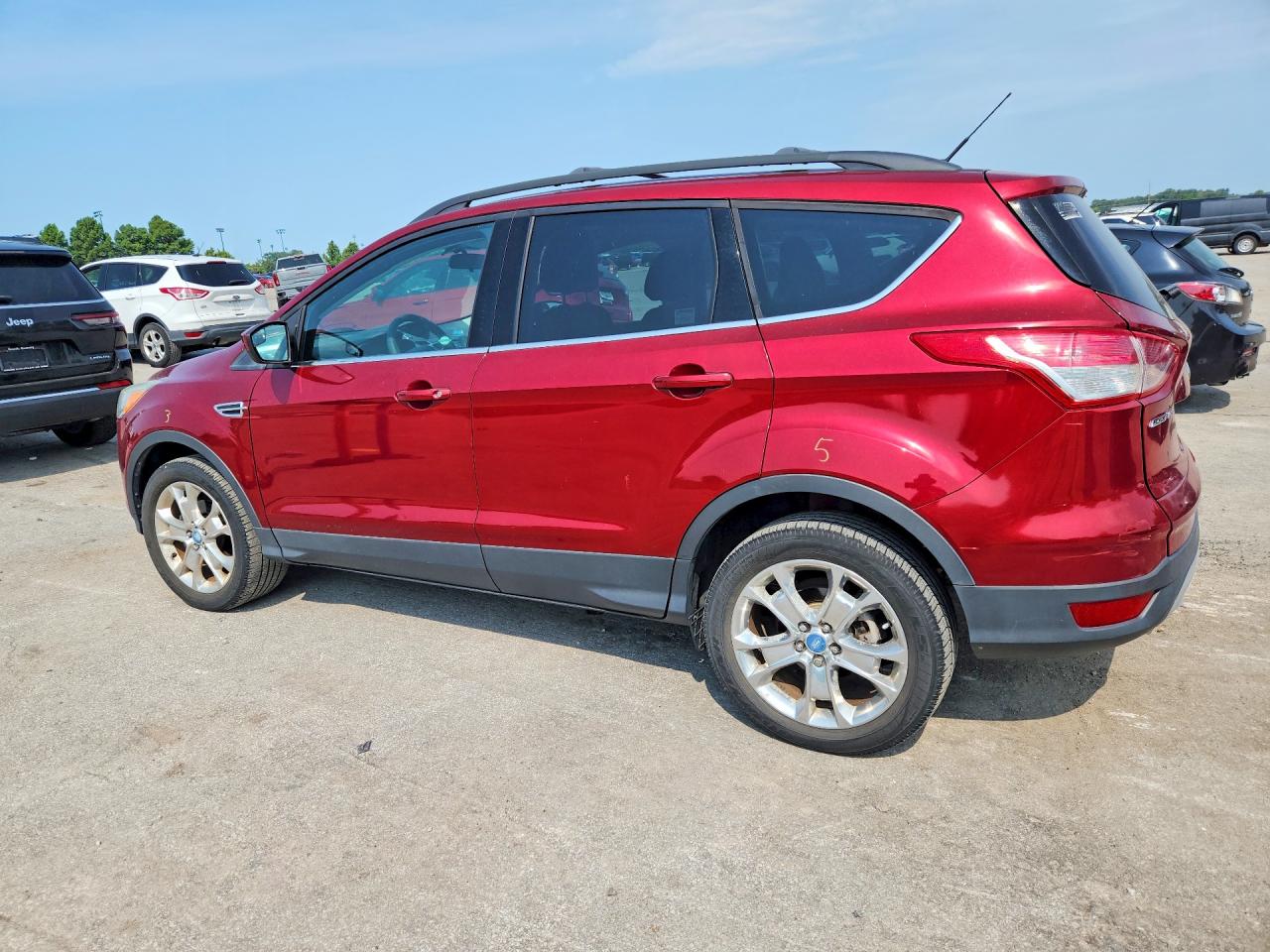 2013 Ford Escape Se Red vin: 1FMCU0GX3DUC12714