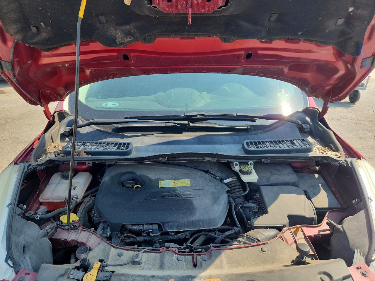 2013 Ford Escape Se Red vin: 1FMCU0GX3DUC12714