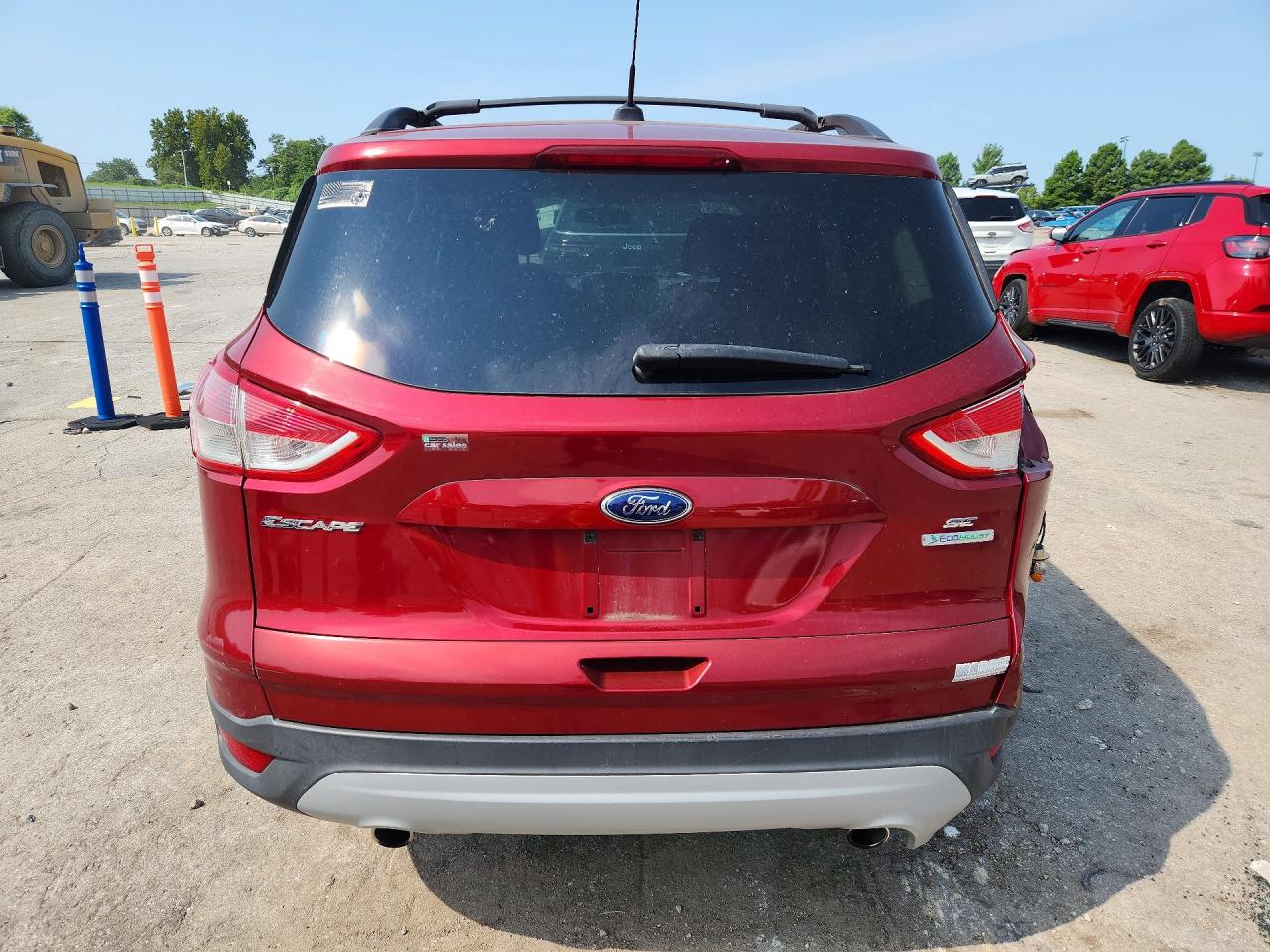 2013 Ford Escape Se Red vin: 1FMCU0GX3DUC12714
