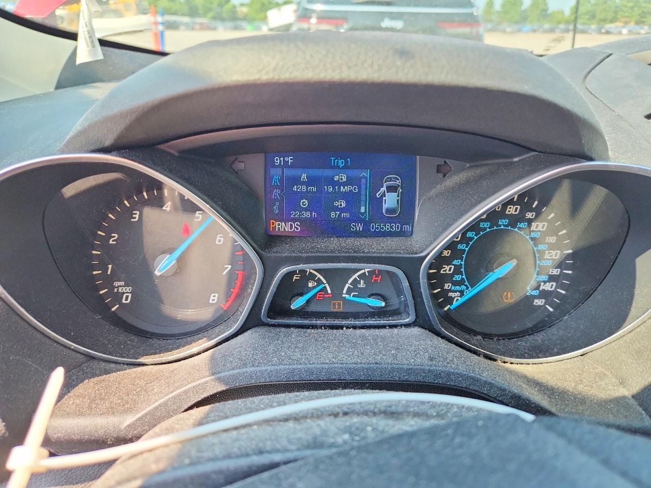 2013 Ford Escape Se Red vin: 1FMCU0GX3DUC12714