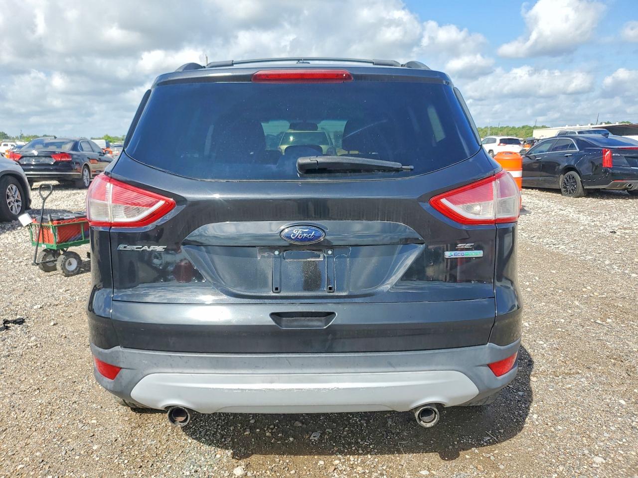 2013 Ford Escape Se Black vin: 1FMCU0GX3DUC13619