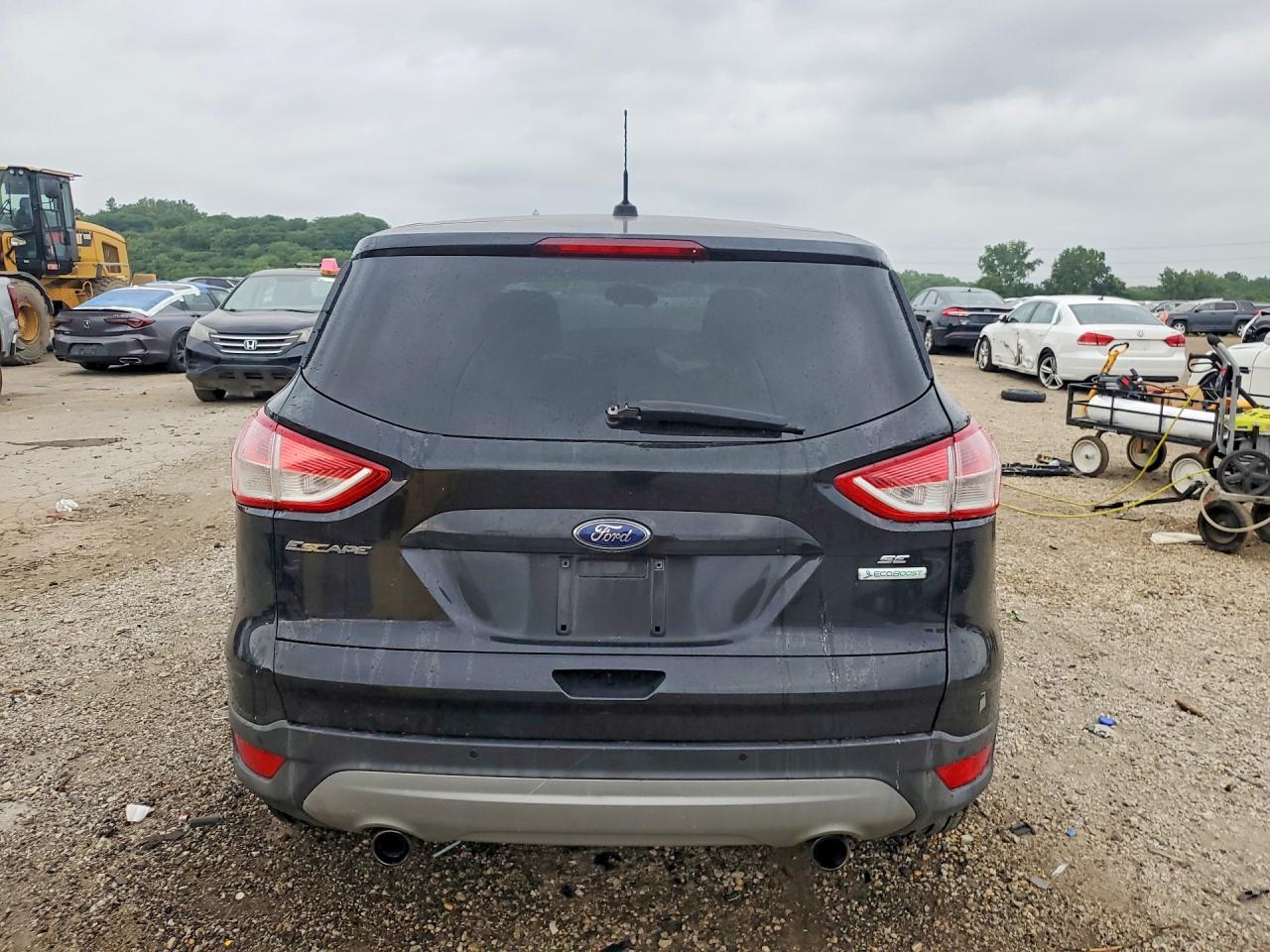 2013 Ford Escape Se Черный vin: 1FMCU0GX3DUC72377