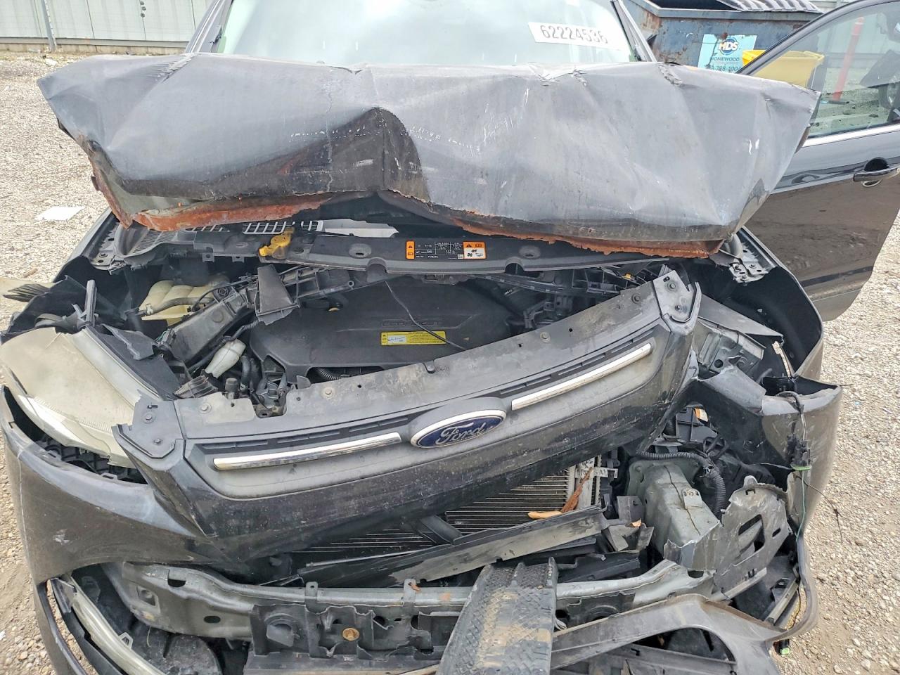 2013 Ford Escape Se Черный vin: 1FMCU0GX3DUC72377