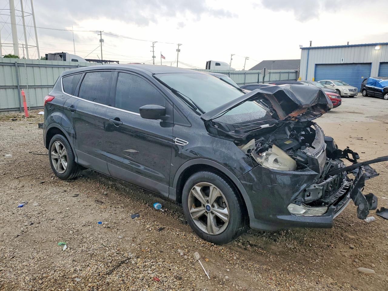 2013 Ford Escape Se Черный vin: 1FMCU0GX3DUC72377