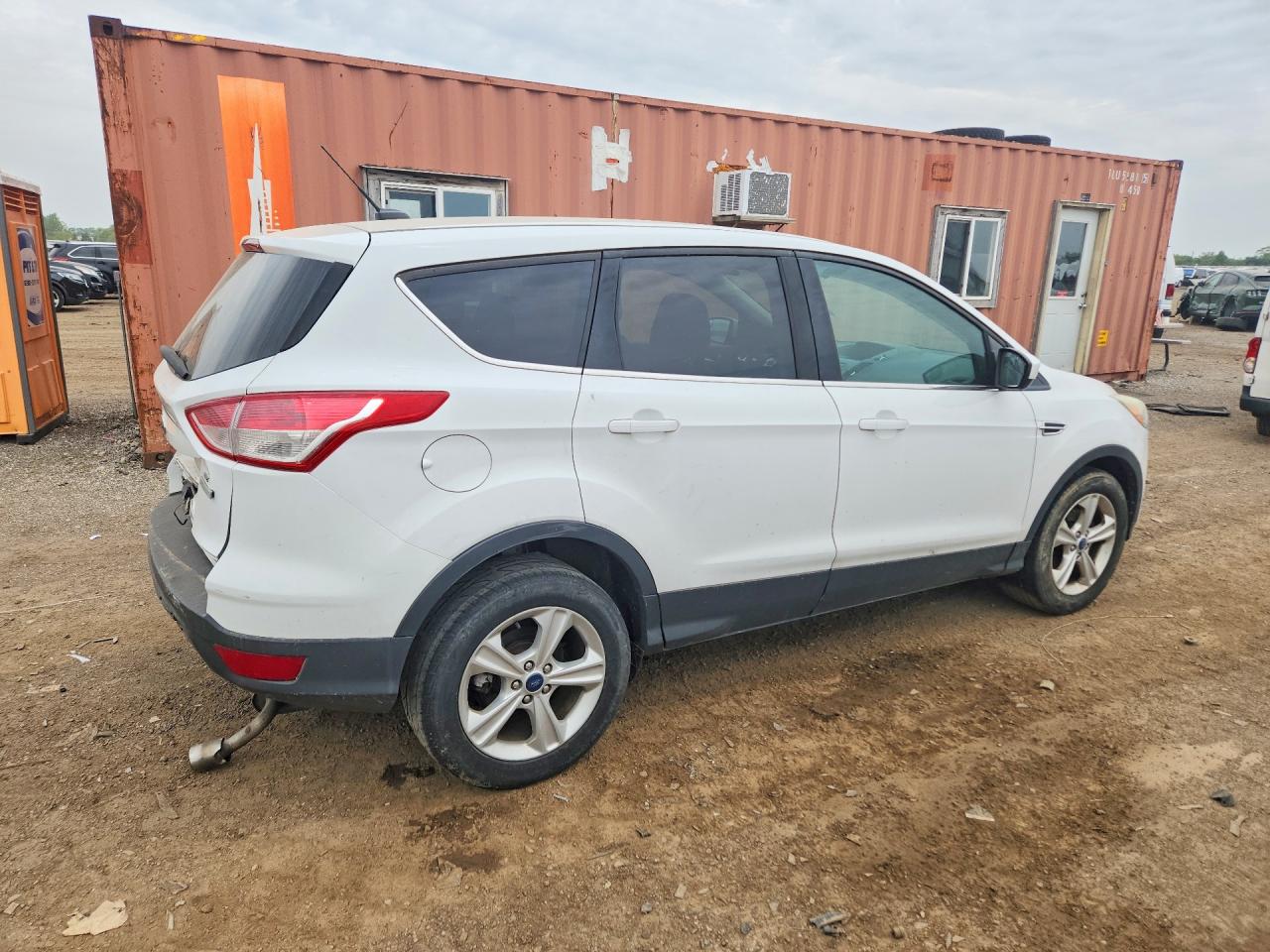 2013 Ford Escape Se White vin: 1FMCU0GX3DUD19200