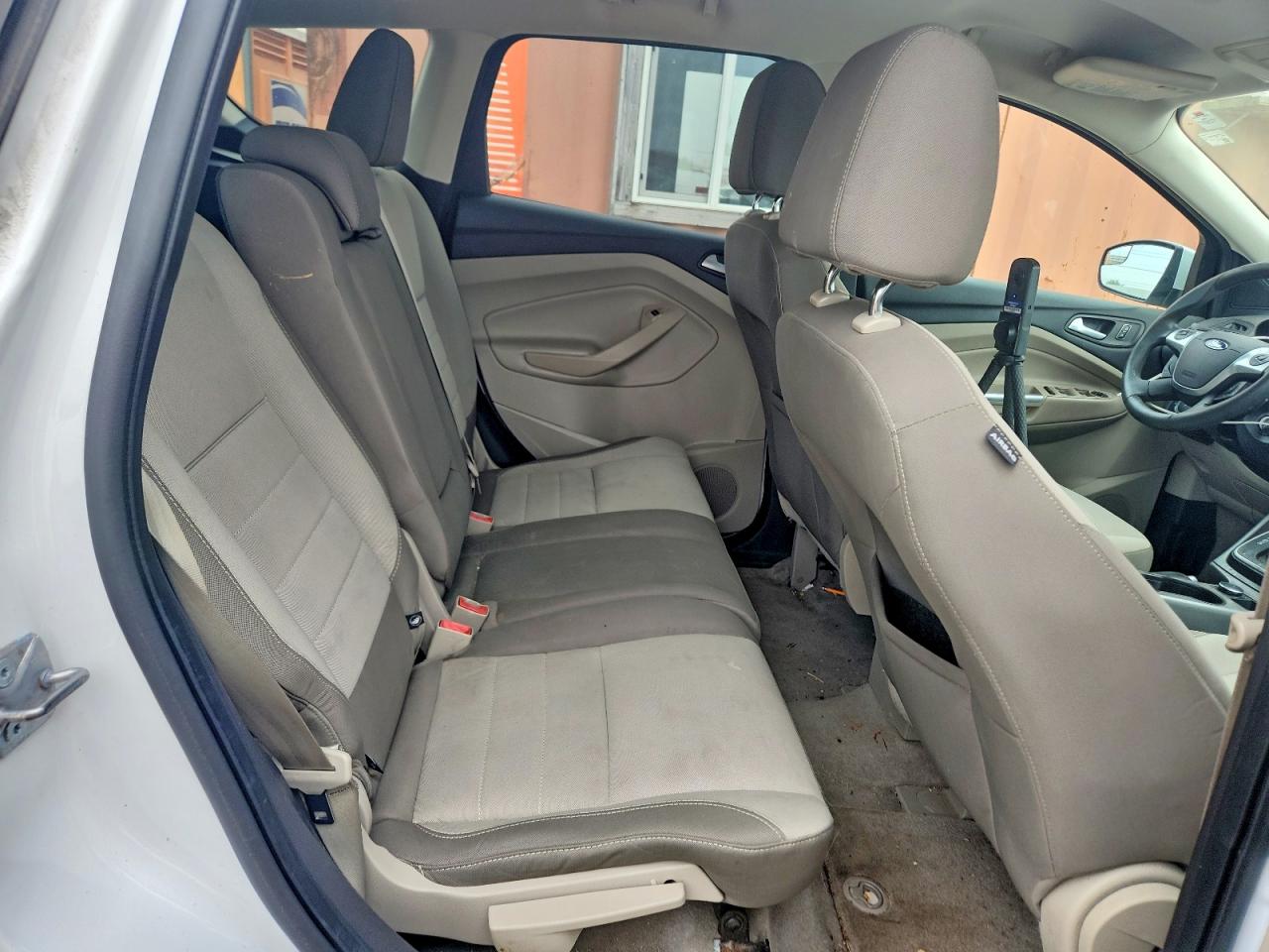 2013 Ford Escape Se White vin: 1FMCU0GX3DUD19200