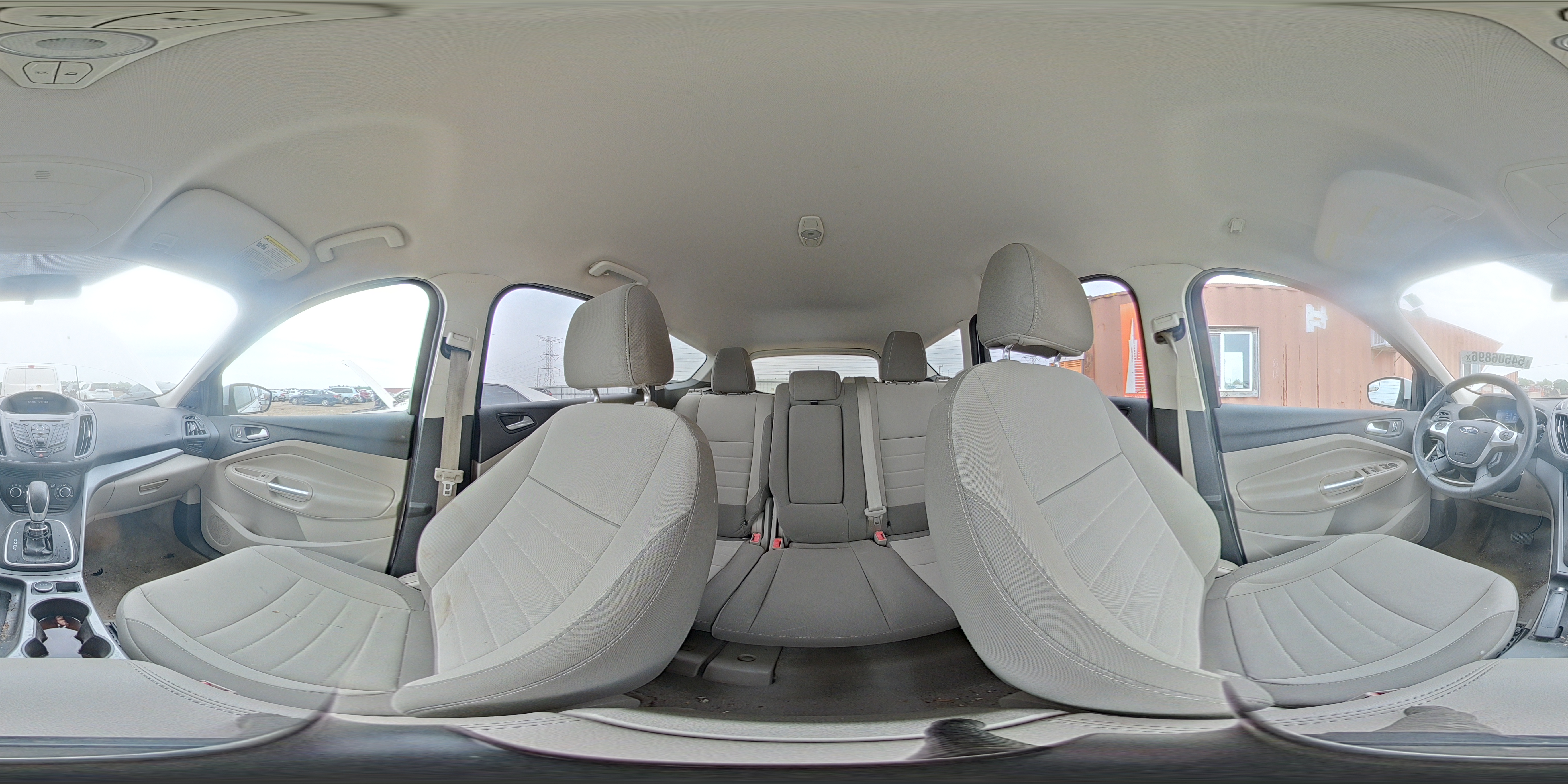 2013 Ford Escape Se White vin: 1FMCU0GX3DUD19200