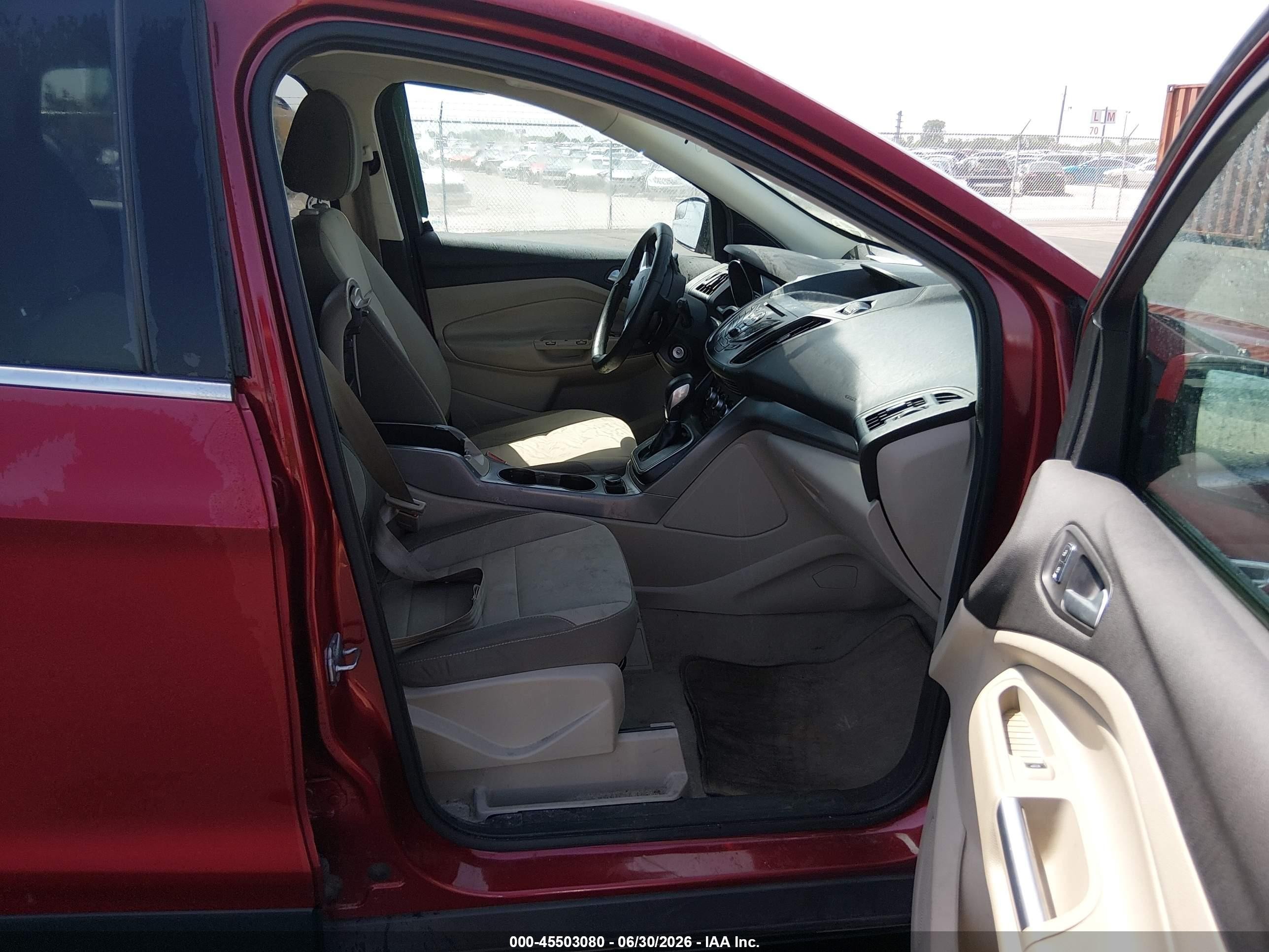 2013 Ford Escape Se Red vin: 1FMCU0GX3DUD53654