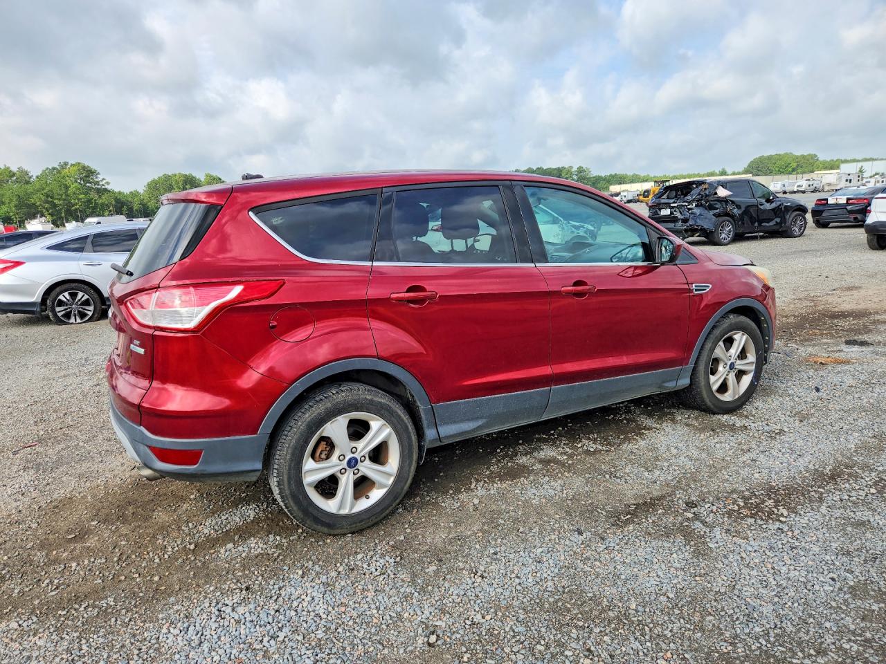 2013 Ford Escape Se Red vin: 1FMCU0GX3DUD77324