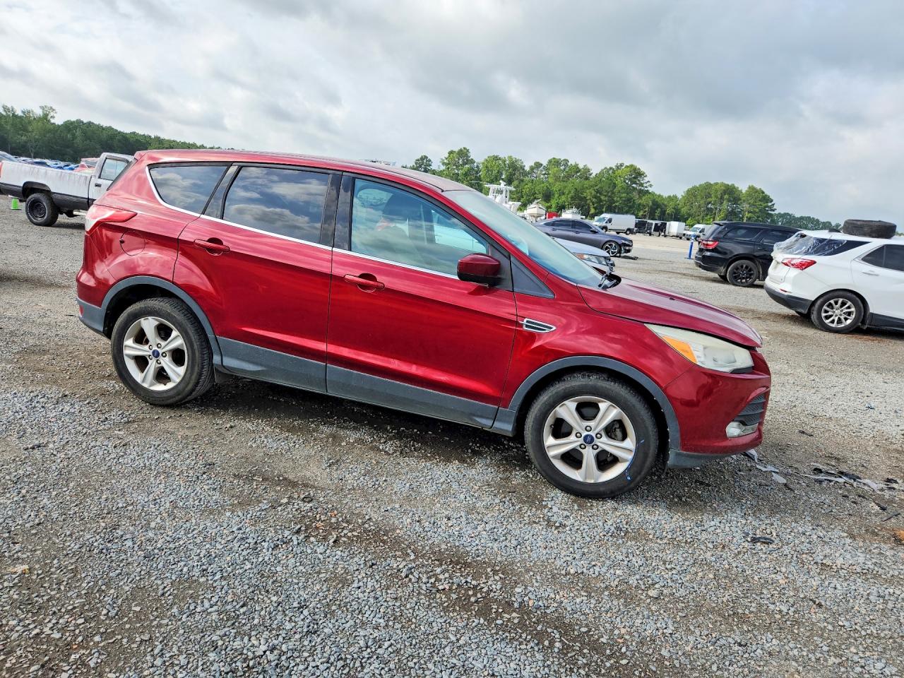 2013 Ford Escape Se Red vin: 1FMCU0GX3DUD77324