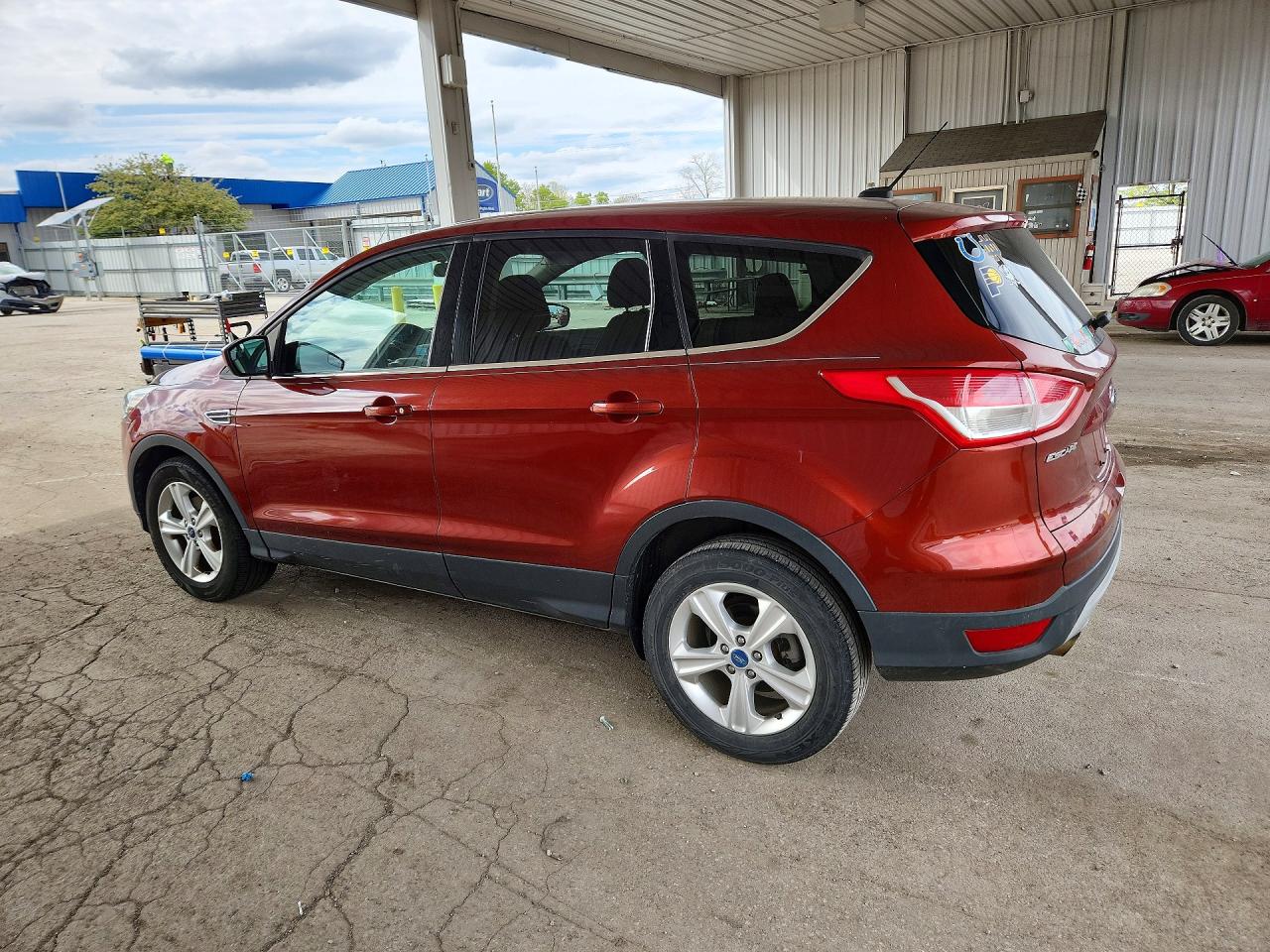 2014 Ford Escape Se Brown vin: 1FMCU0GX3EUA12322