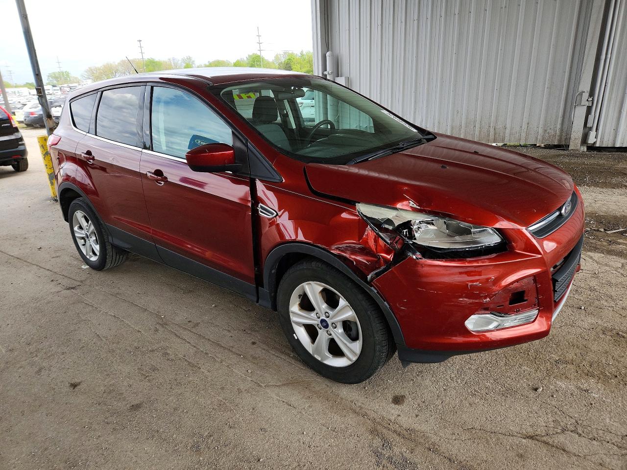 2014 Ford Escape Se Brown vin: 1FMCU0GX3EUA12322