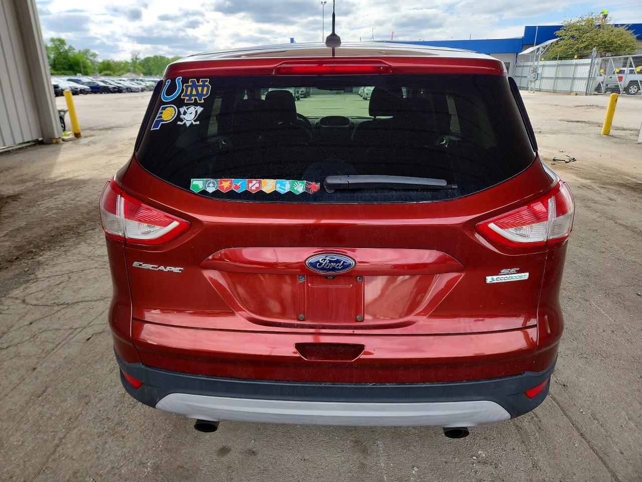 2014 Ford Escape Se Brown vin: 1FMCU0GX3EUA12322