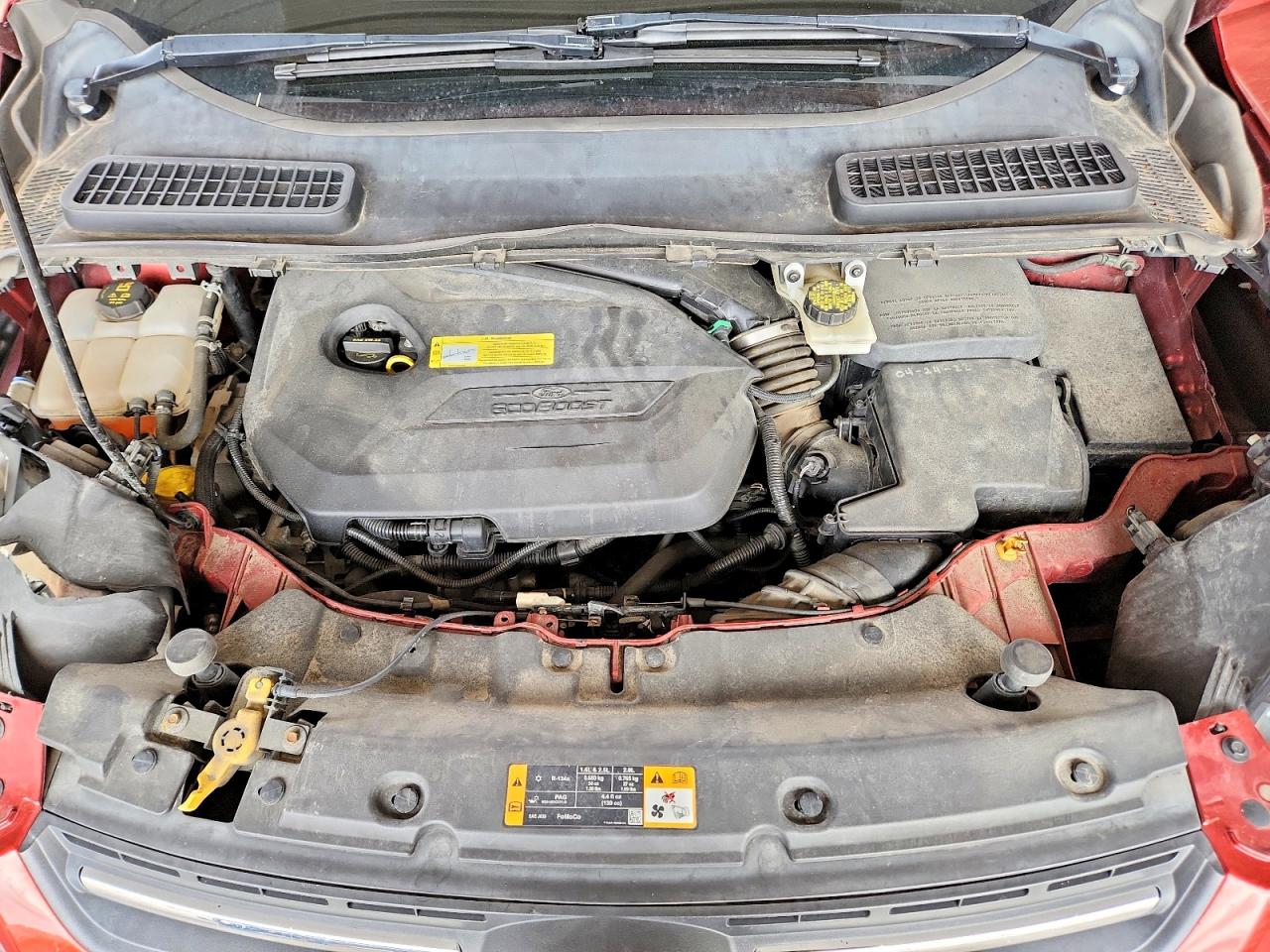 2014 Ford Escape Se Brown vin: 1FMCU0GX3EUA12322