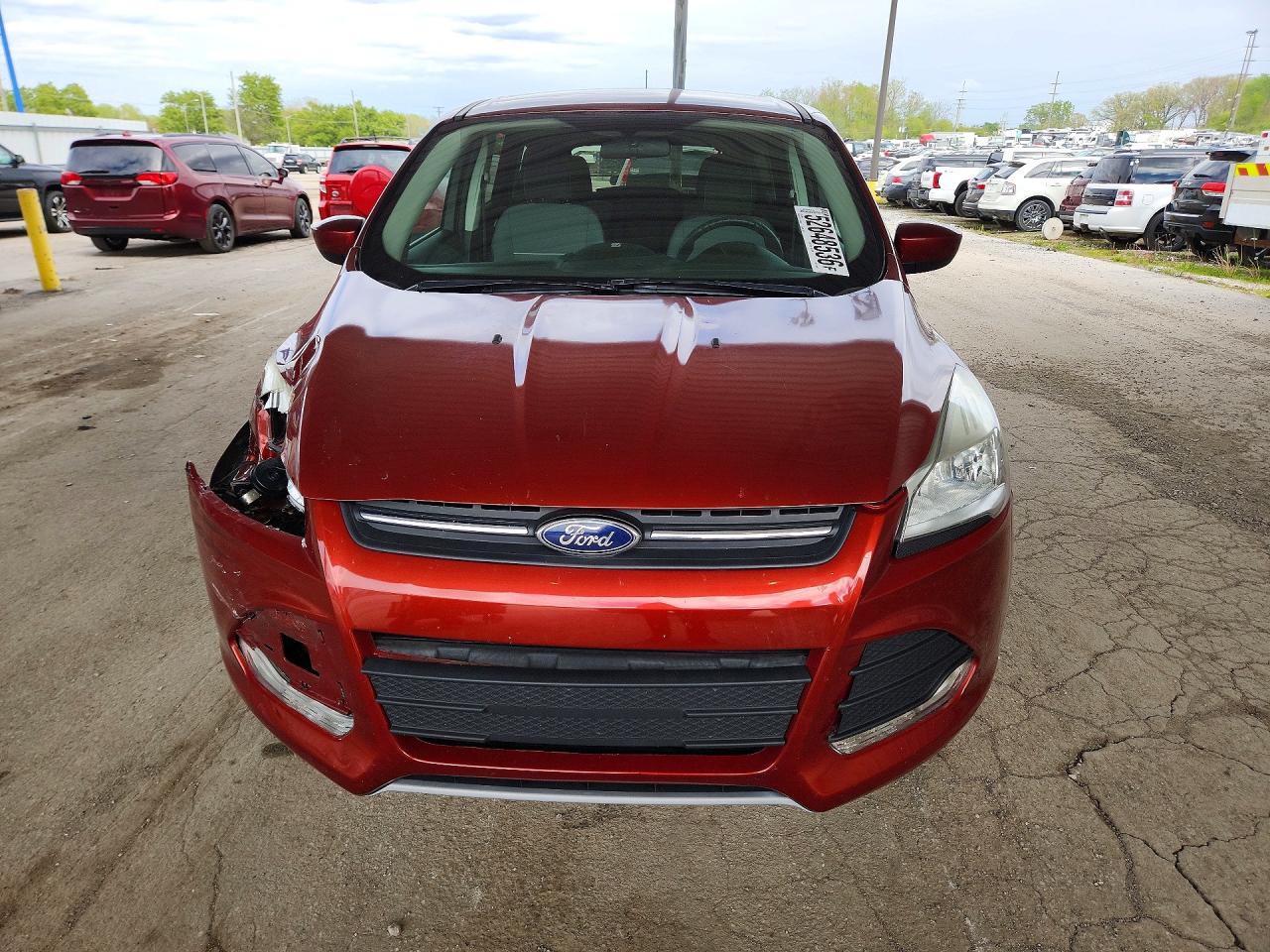 2014 Ford Escape Se Brown vin: 1FMCU0GX3EUA12322