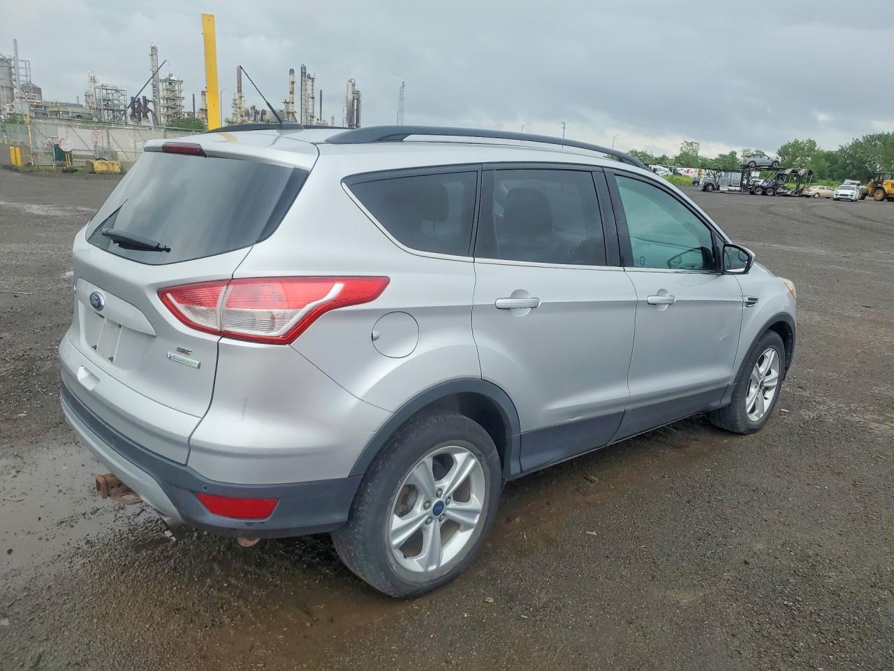 2014 Ford Escape Se Silver vin: 1FMCU0GX3EUA40704