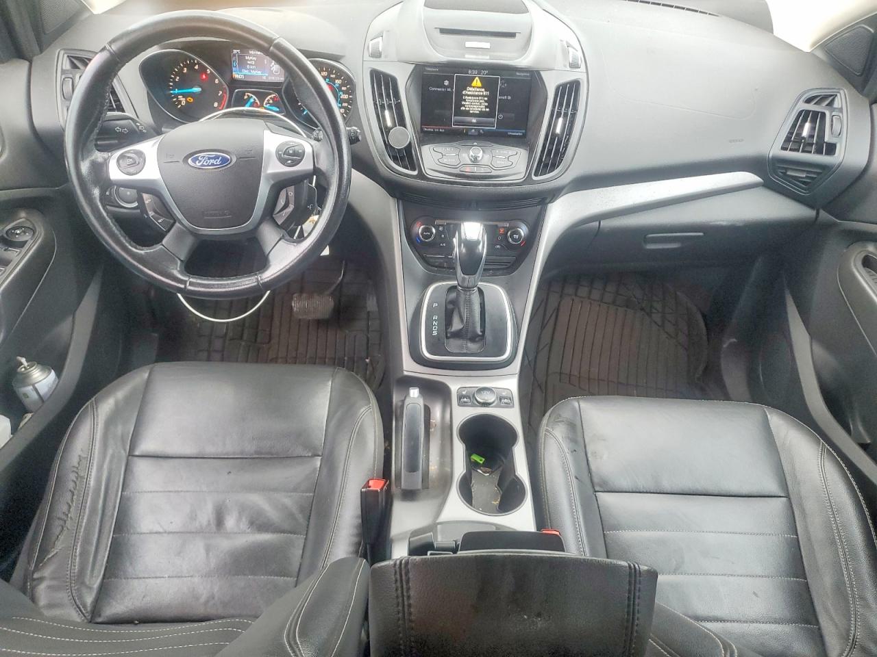 2014 Ford Escape Se Silver vin: 1FMCU0GX3EUA40704