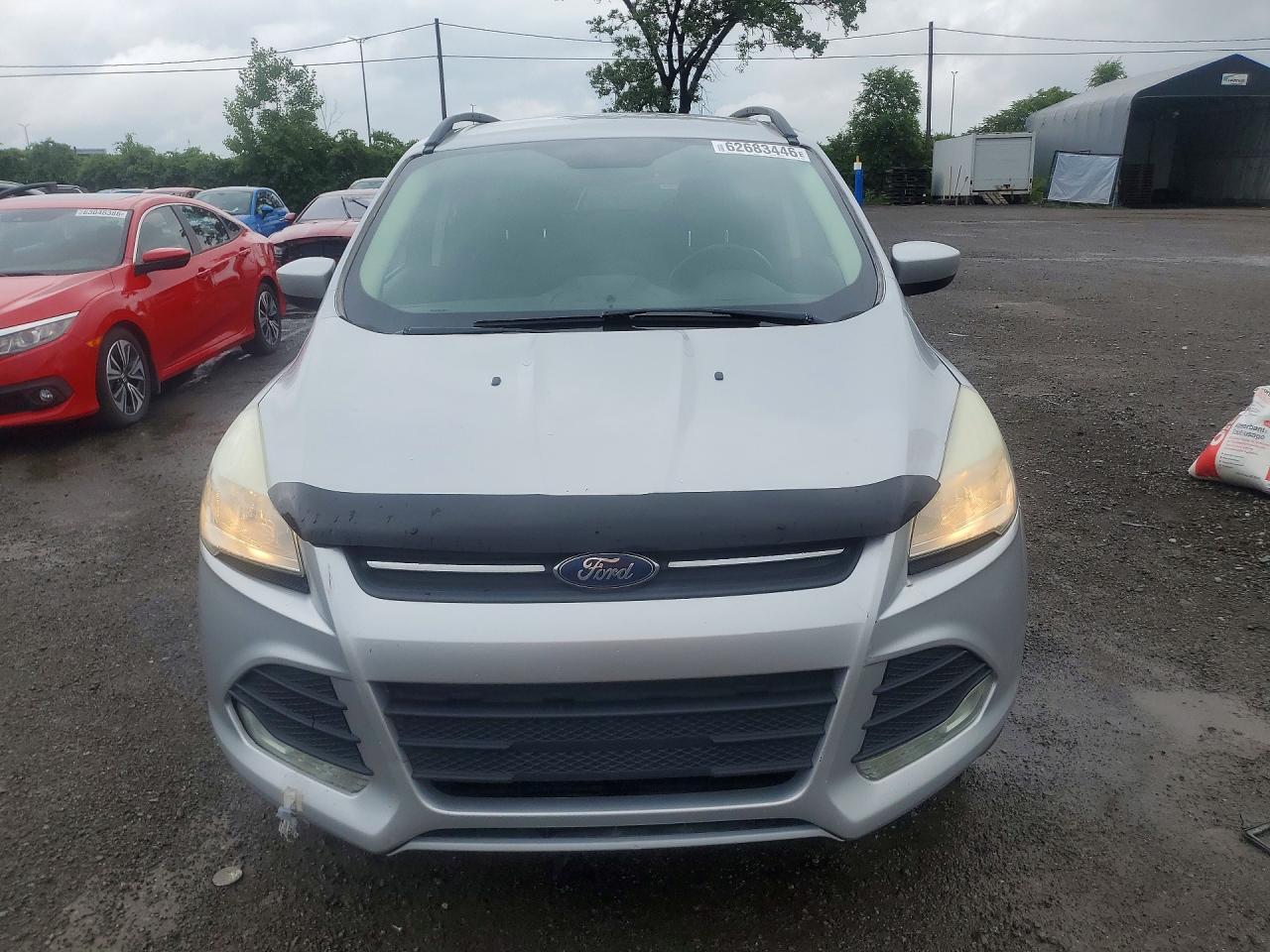 2014 Ford Escape Se Silver vin: 1FMCU0GX3EUA40704