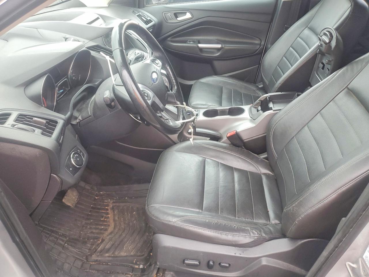 2014 Ford Escape Se Silver vin: 1FMCU0GX3EUA40704