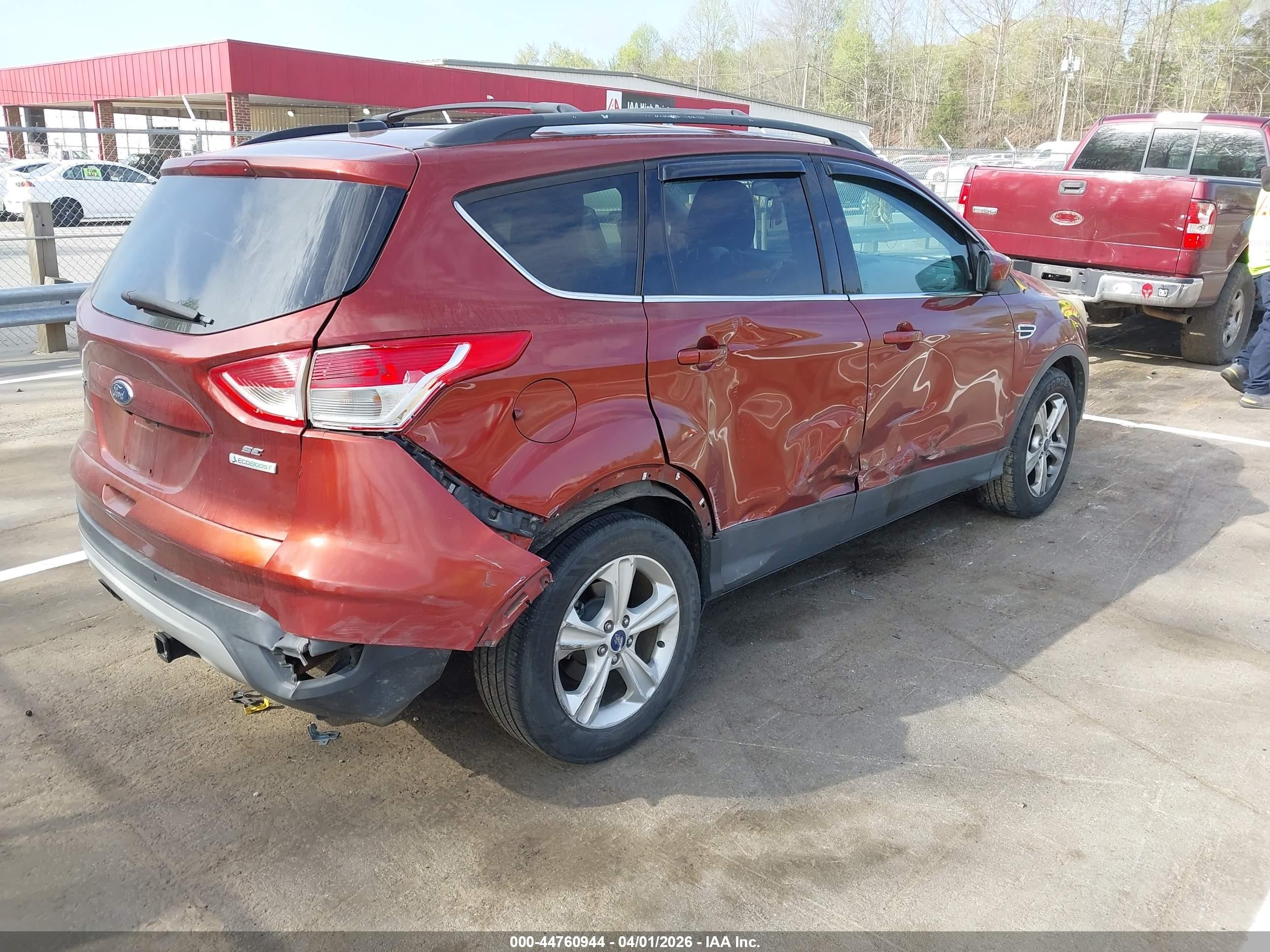 2014 Ford Escape Se Burgundy vin: 1FMCU0GX3EUA43375