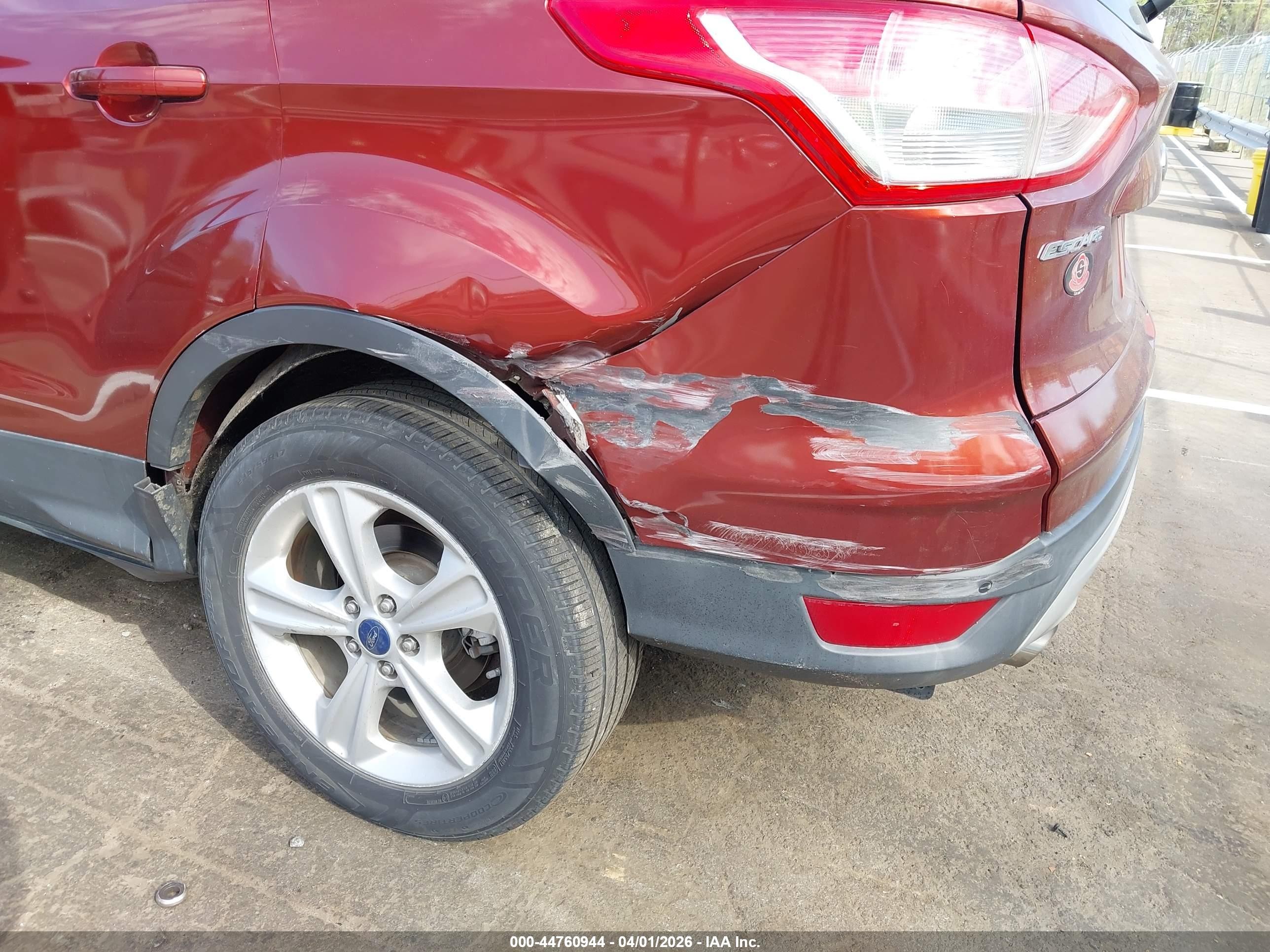 2014 Ford Escape Se Burgundy vin: 1FMCU0GX3EUA43375