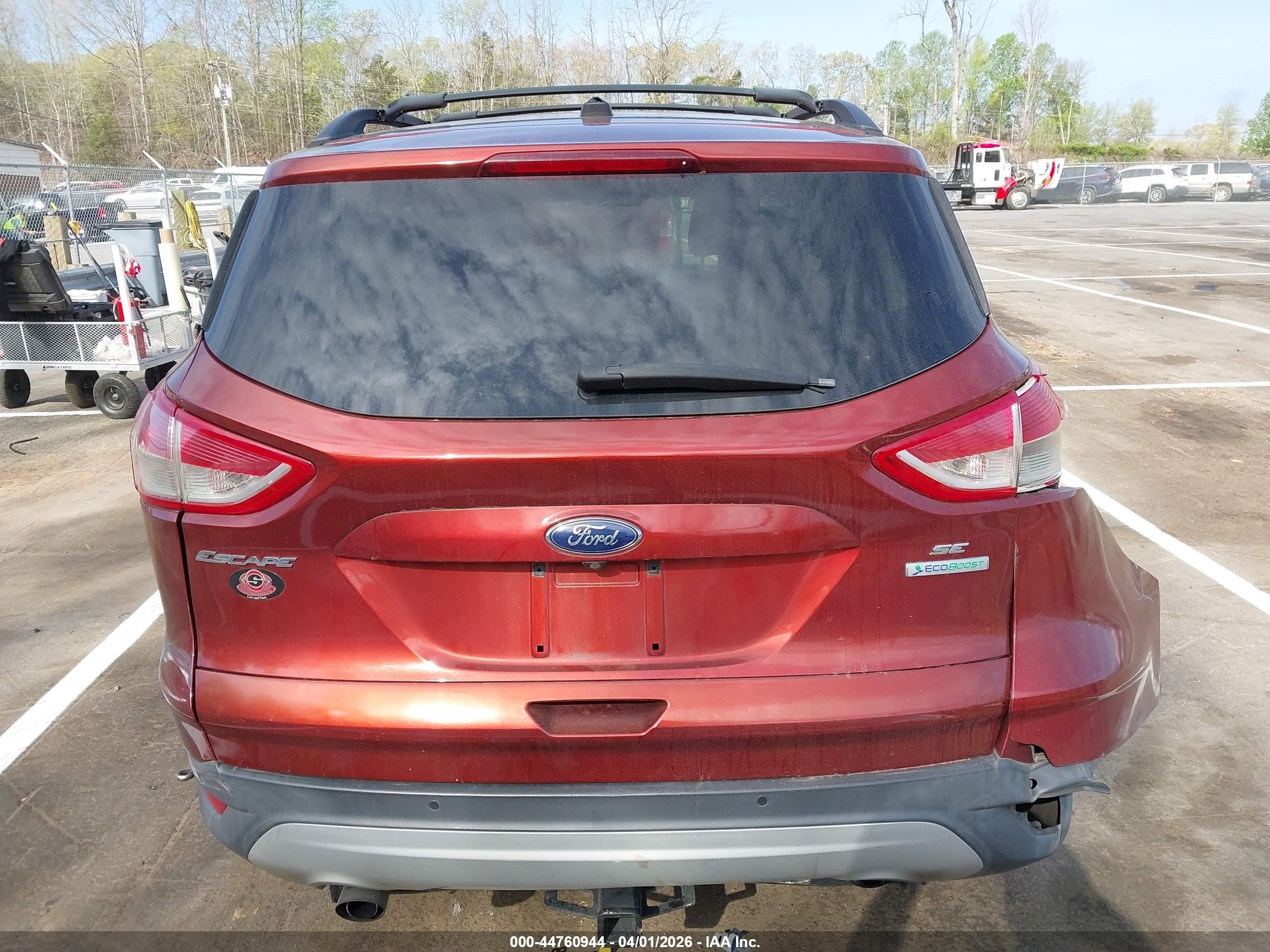 2014 Ford Escape Se Burgundy vin: 1FMCU0GX3EUA43375