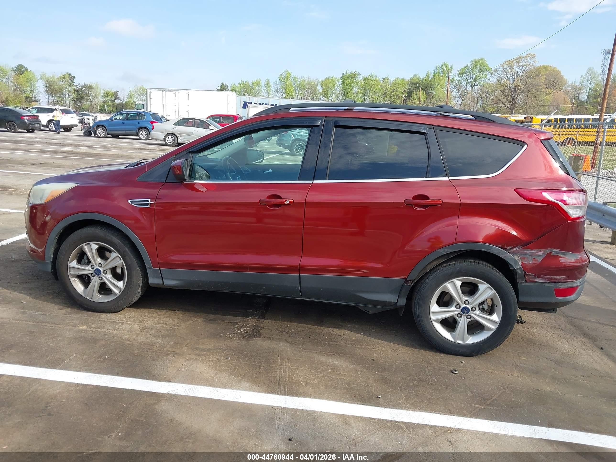 2014 Ford Escape Se Burgundy vin: 1FMCU0GX3EUA43375