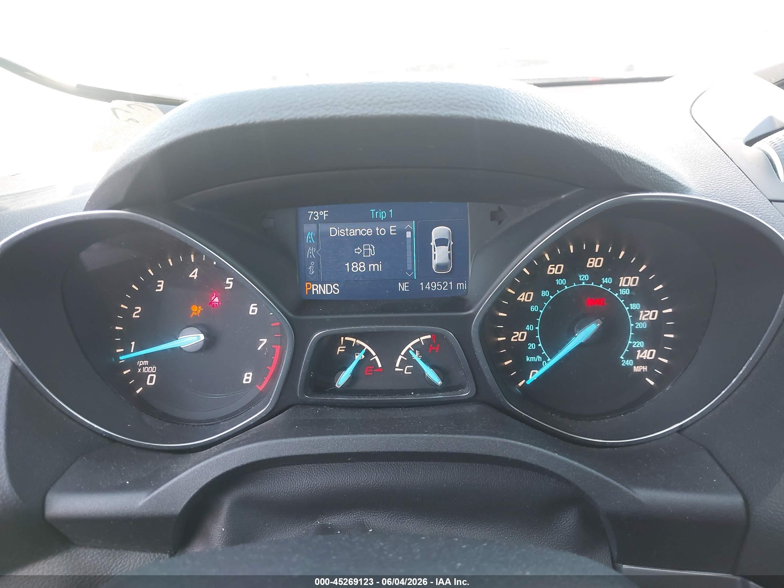 2014 Ford Escape Se Белый vin: 1FMCU0GX3EUA45983