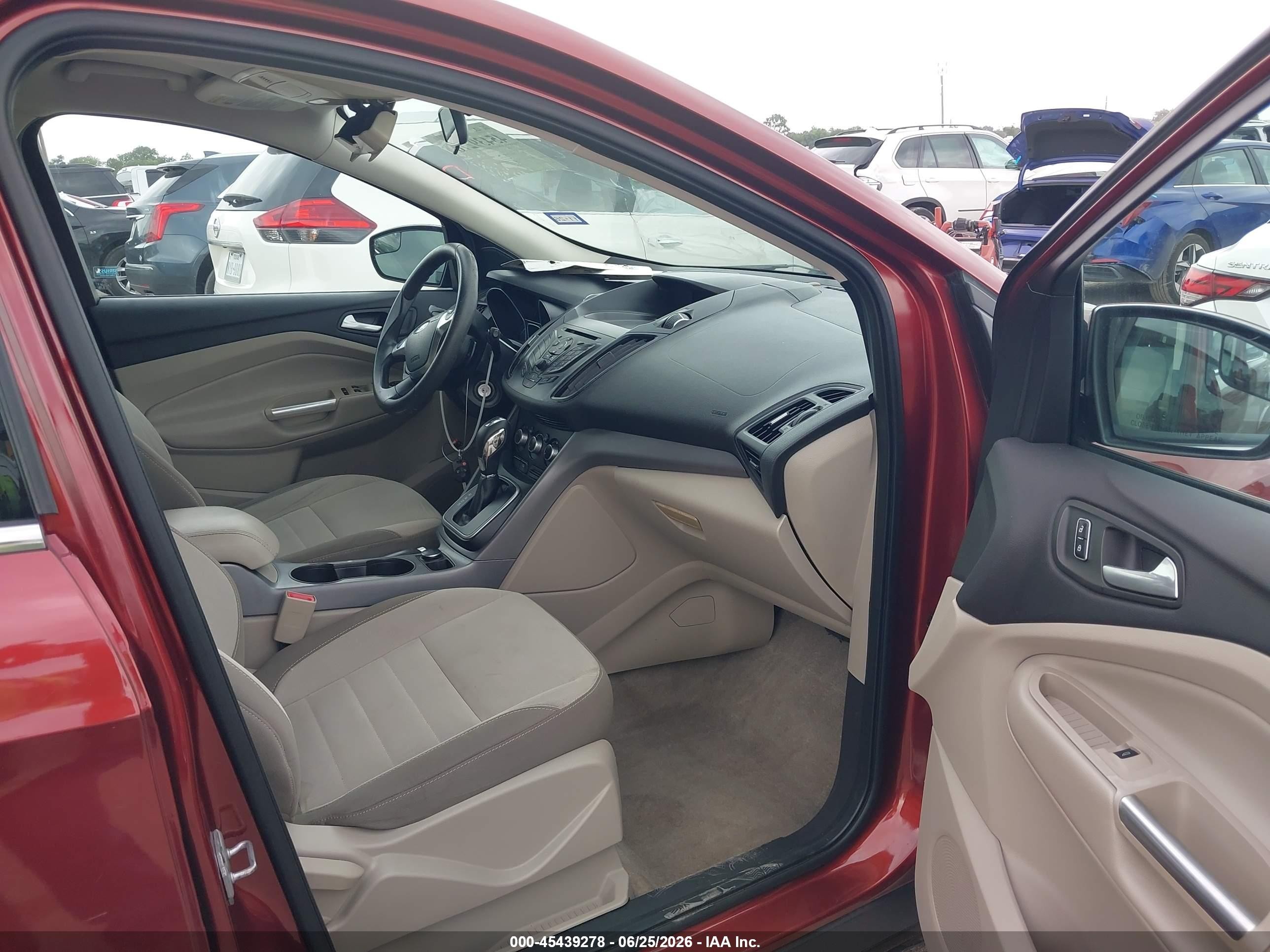 2014 Ford Escape Se Burgundy vin: 1FMCU0GX3EUA61617