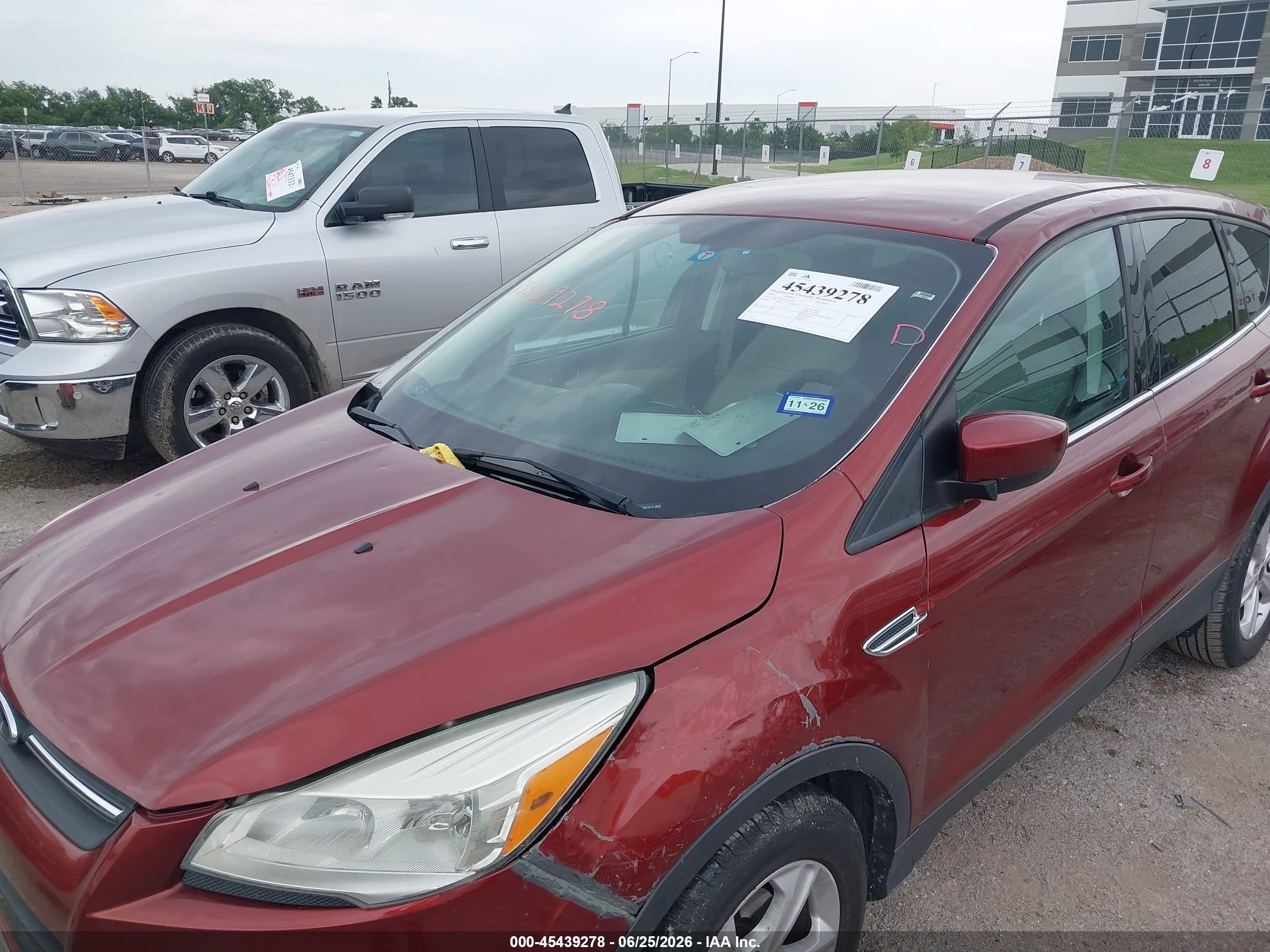 2014 Ford Escape Se Burgundy vin: 1FMCU0GX3EUA61617