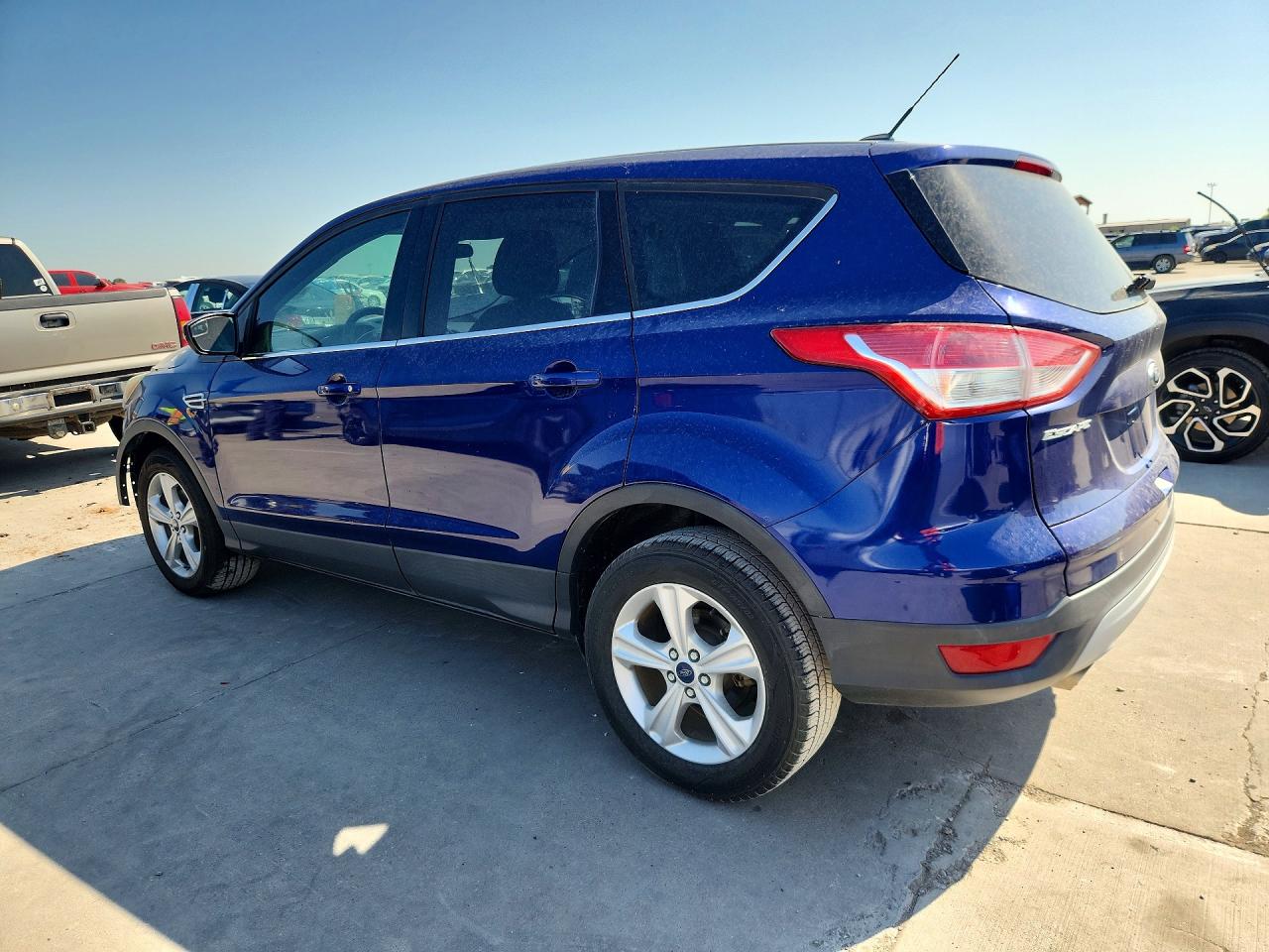 2014 Ford Escape Se Blue vin: 1FMCU0GX3EUA69765