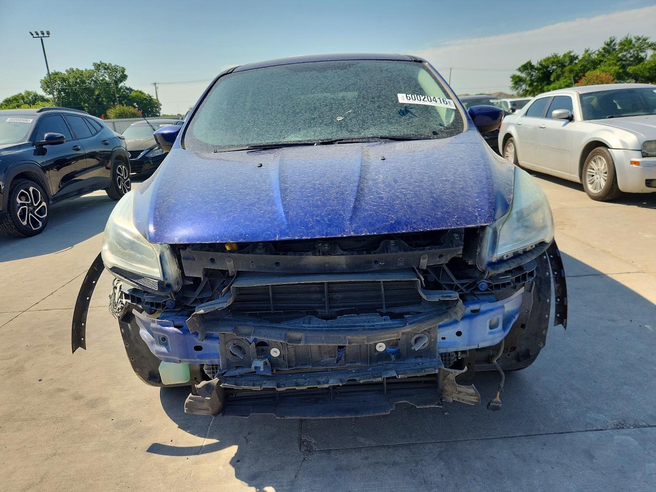 2014 Ford Escape Se Blue vin: 1FMCU0GX3EUA69765