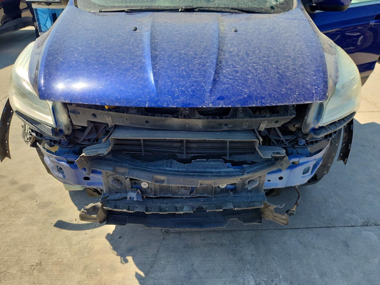 2014 Ford Escape Se Blue vin: 1FMCU0GX3EUA69765