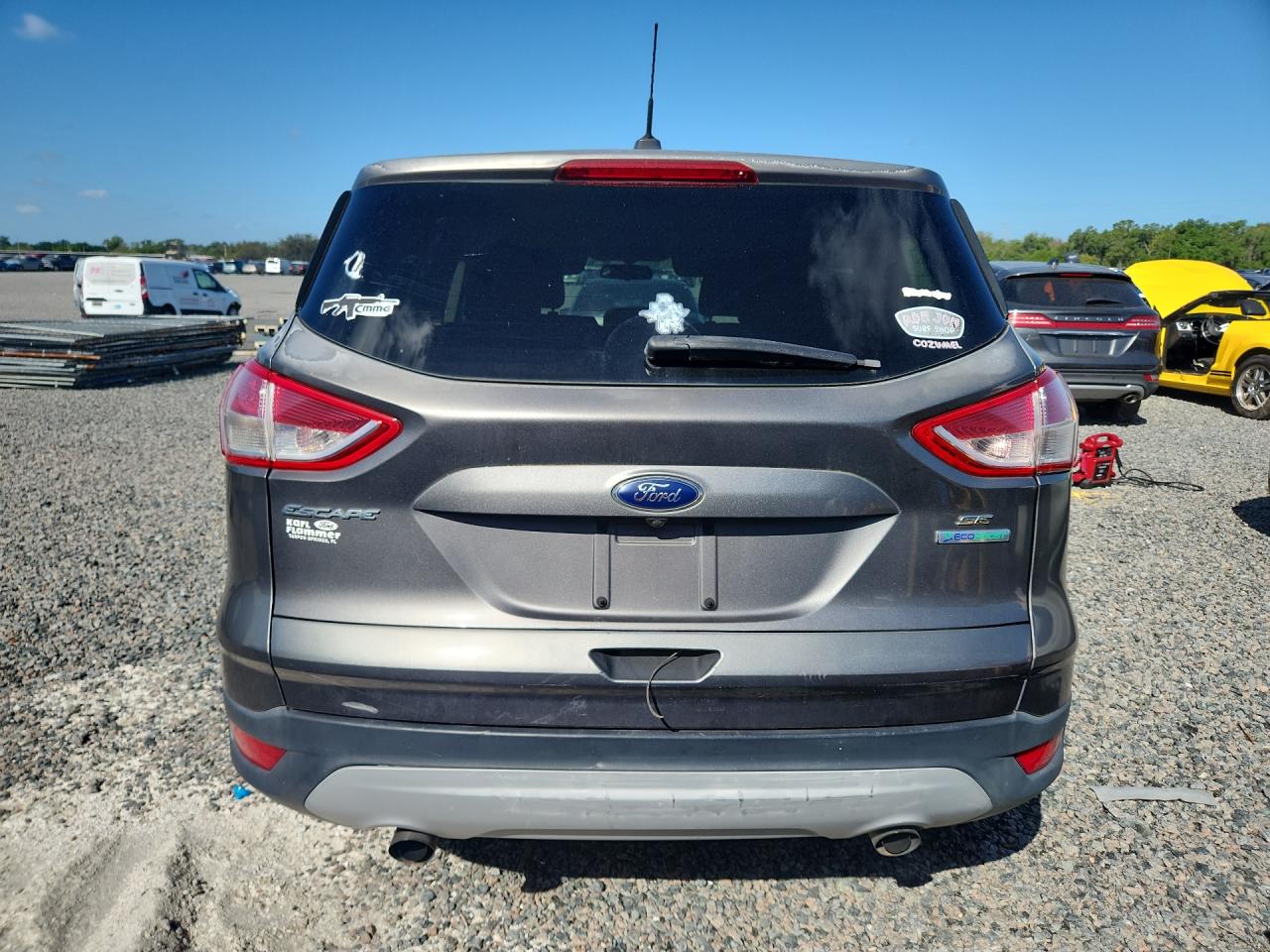 2014 Ford Escape Черный vin: 1FMCU0GX3EUA79048