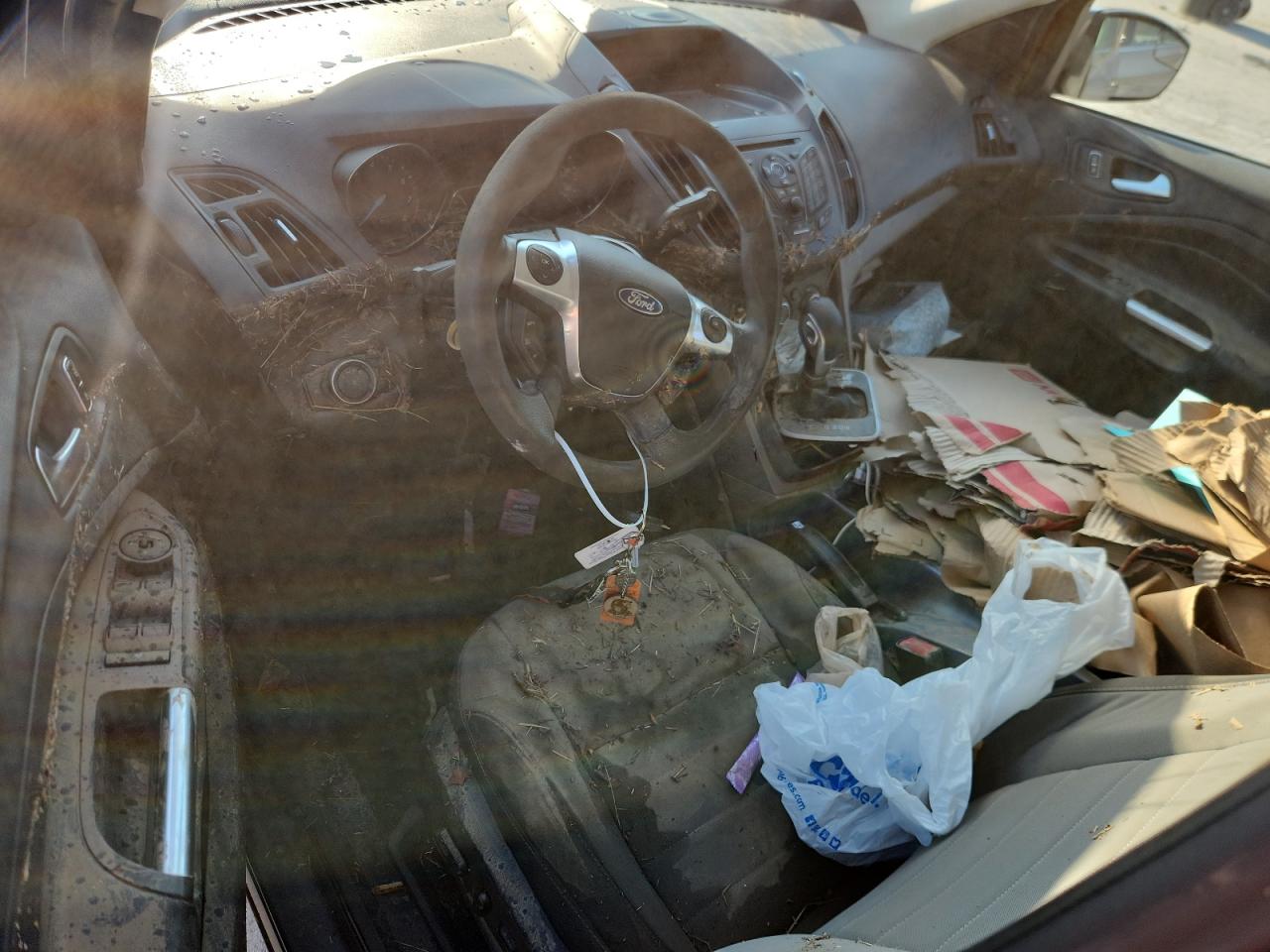 2014 Ford Escape Se Gray vin: 1FMCU0GX3EUA91586