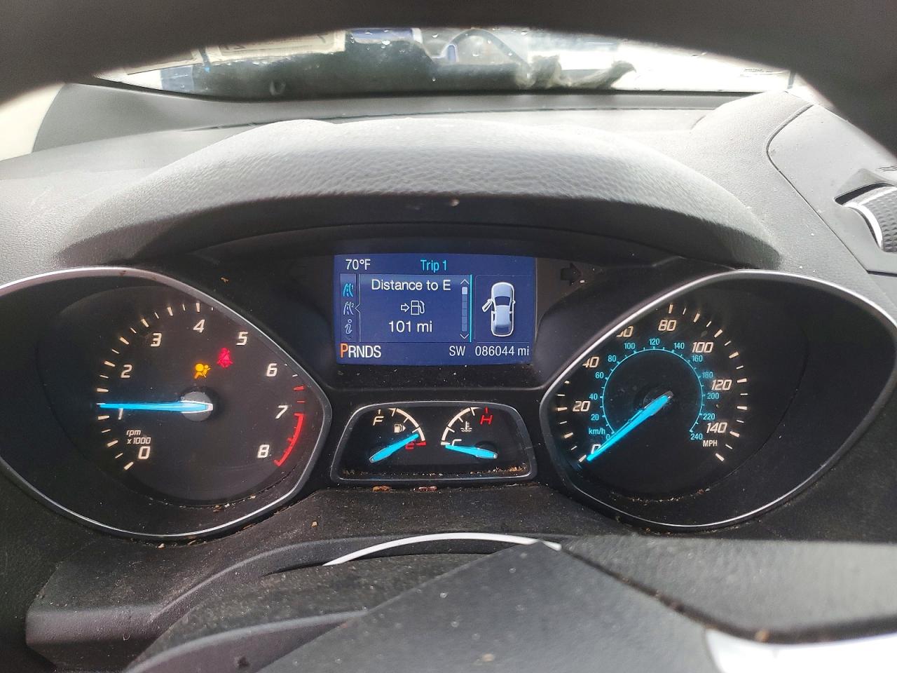 2014 Ford Escape Se Black vin: 1FMCU0GX3EUB13571