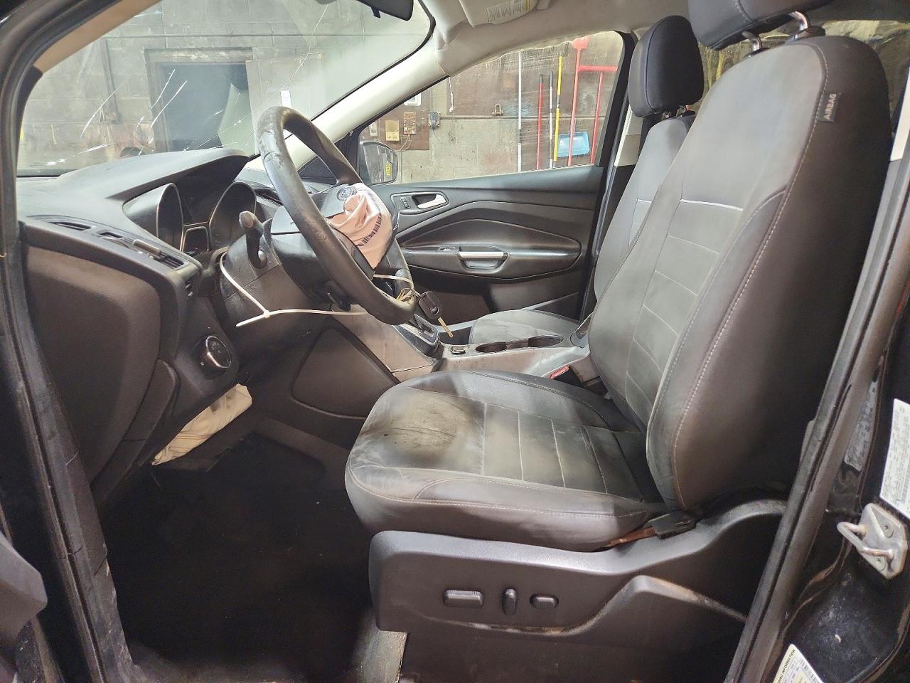 2014 Ford Escape Se Black vin: 1FMCU0GX3EUB13571