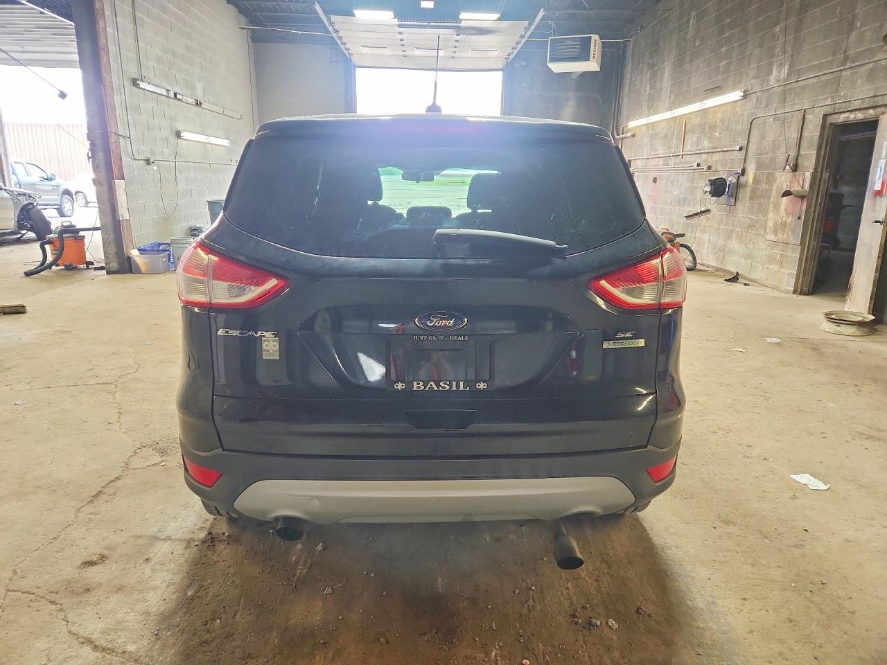 2014 Ford Escape Se Black vin: 1FMCU0GX3EUB13571