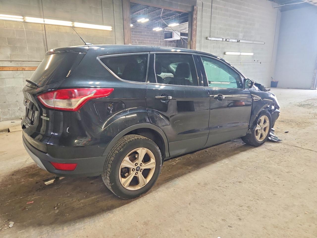 2014 Ford Escape Se Black vin: 1FMCU0GX3EUB13571
