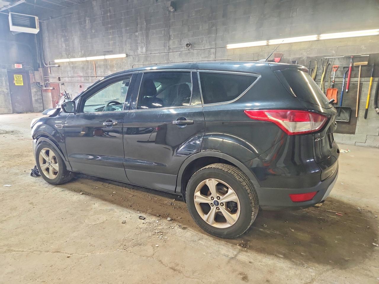 2014 Ford Escape Se Black vin: 1FMCU0GX3EUB13571