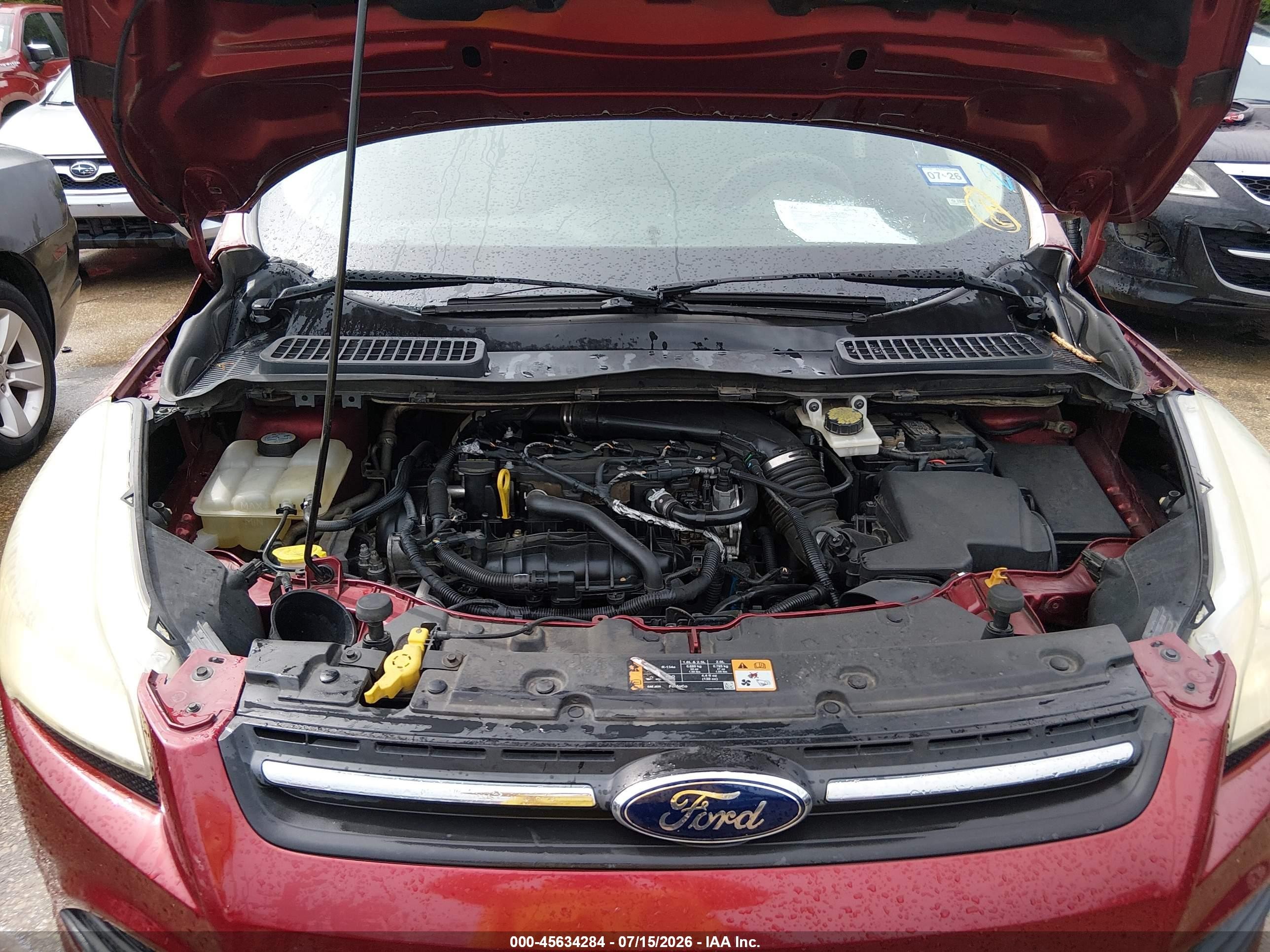 2014 Ford Escape Se Burgundy vin: 1FMCU0GX3EUB17281
