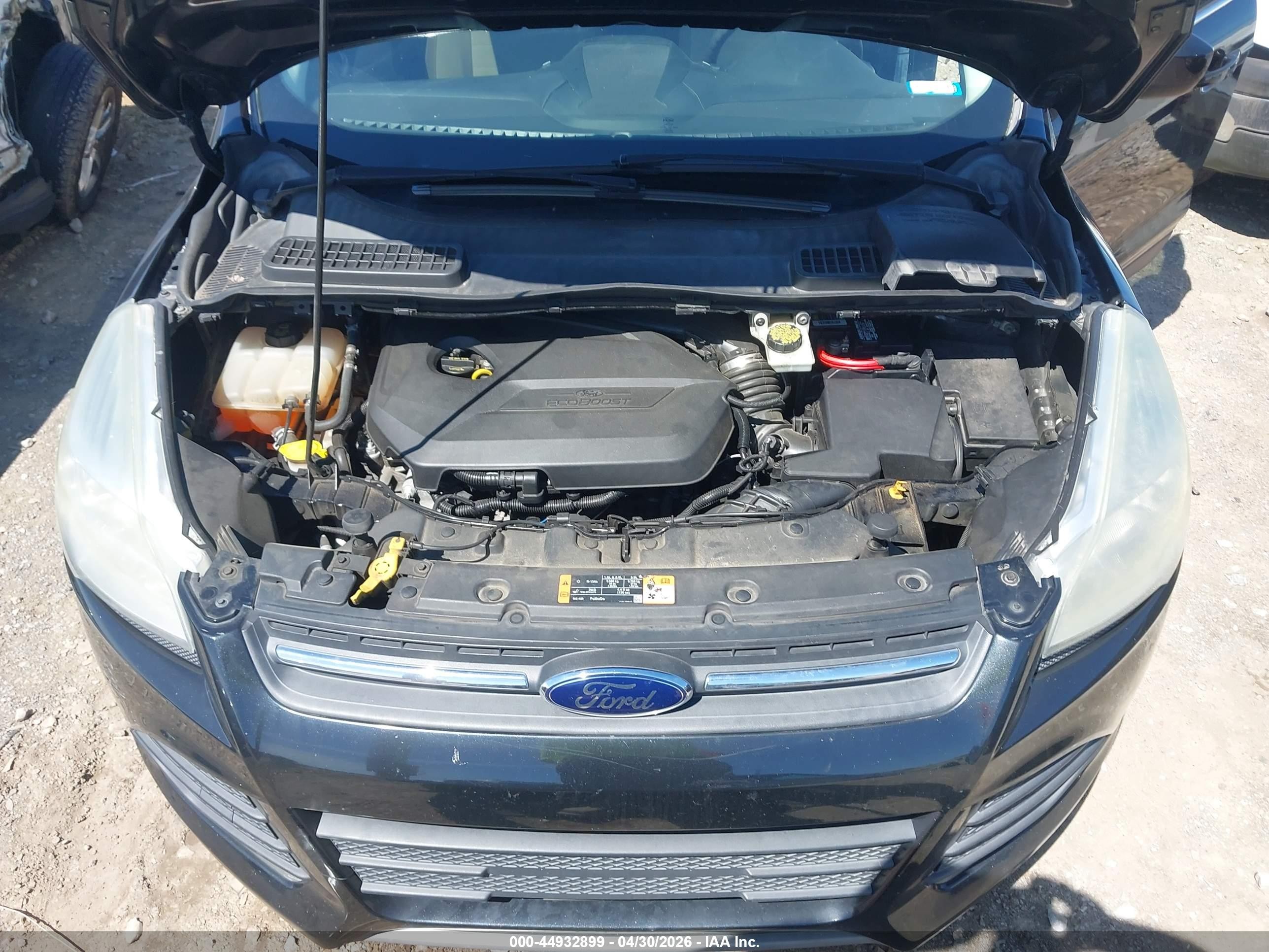 2014 Ford Escape Se Черный vin: 1FMCU0GX3EUB22867