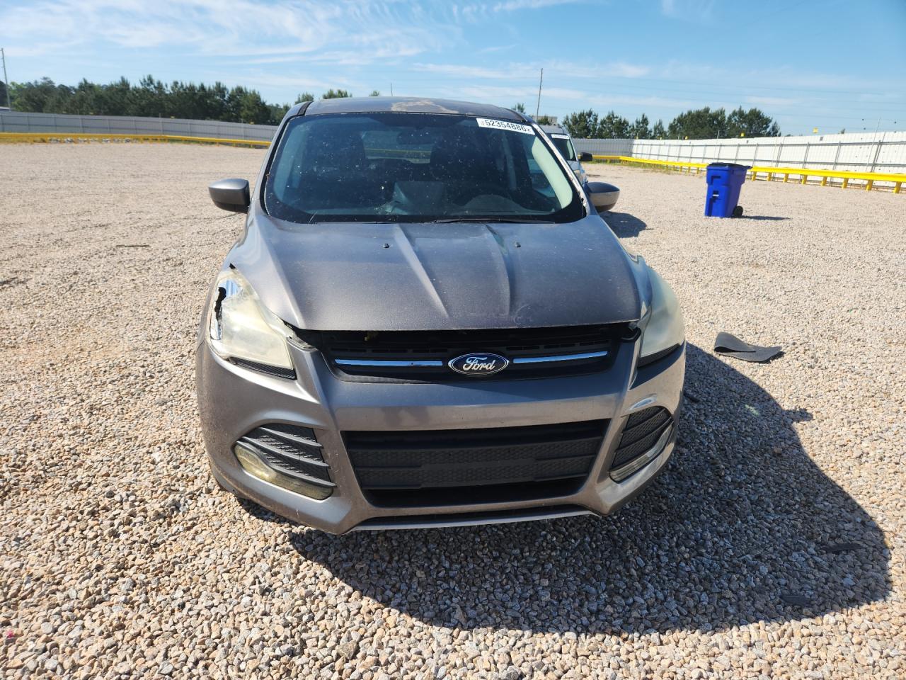 2014 Ford Escape Se Gray vin: 1FMCU0GX3EUB33299